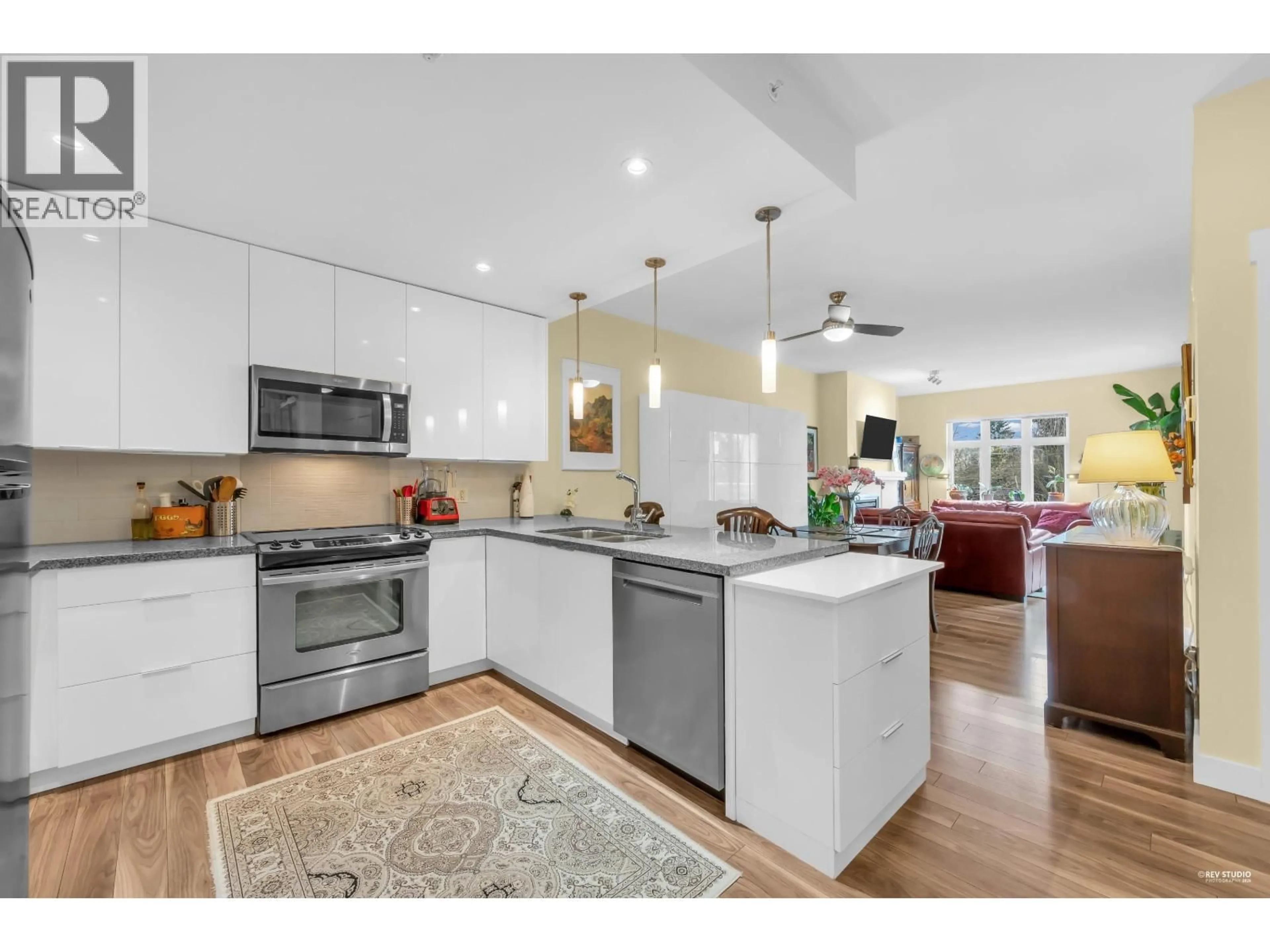 Open concept kitchen, unknown for 403 - 2368 MARPOLE AVENUE, Port Coquitlam British Columbia V3C0B4