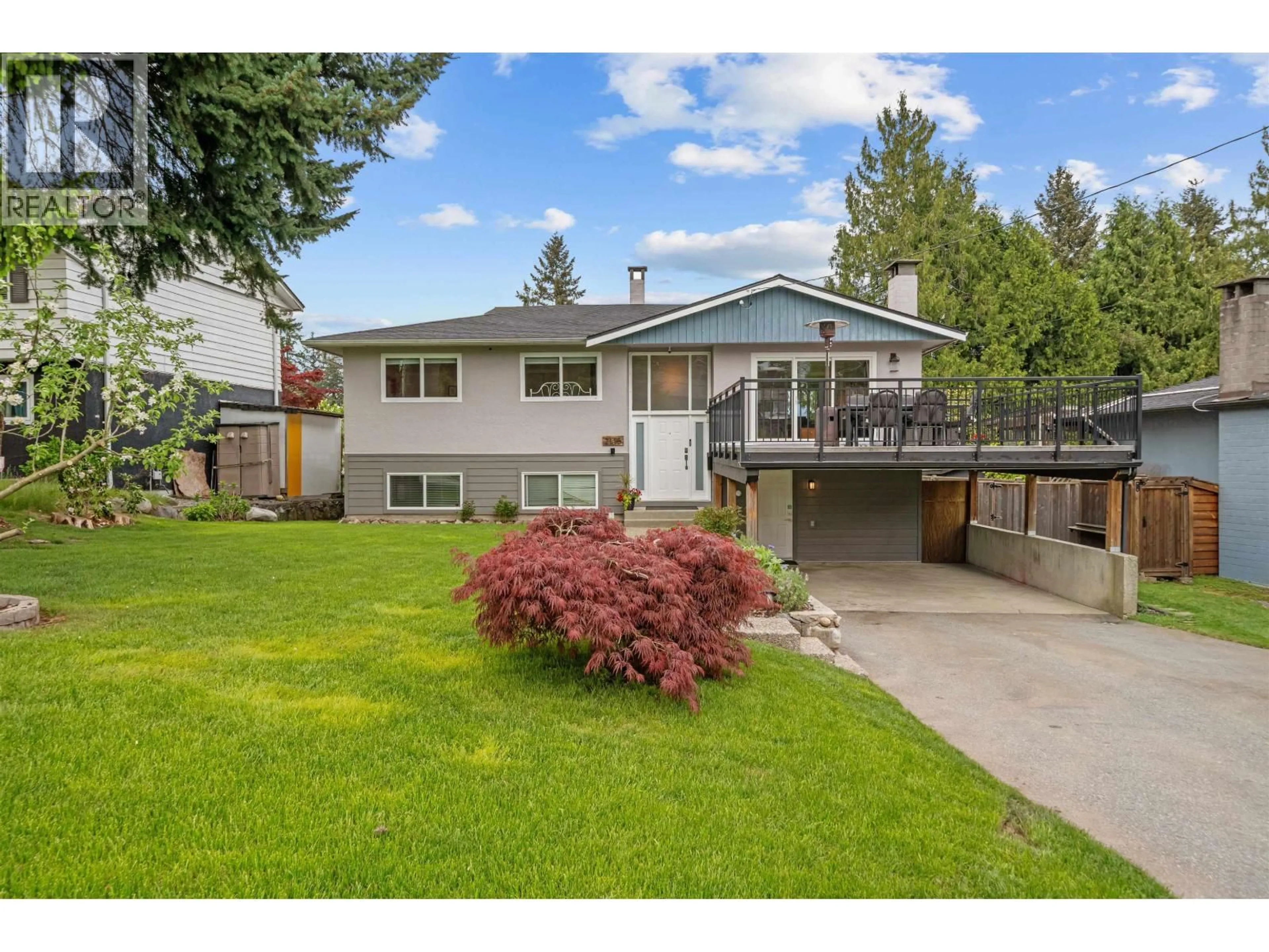 A pic from outside/outdoor area/front of a property/back of a property/a pic from drone, street for 2115 AUDREY DRIVE, Port Coquitlam British Columbia V3C1G9