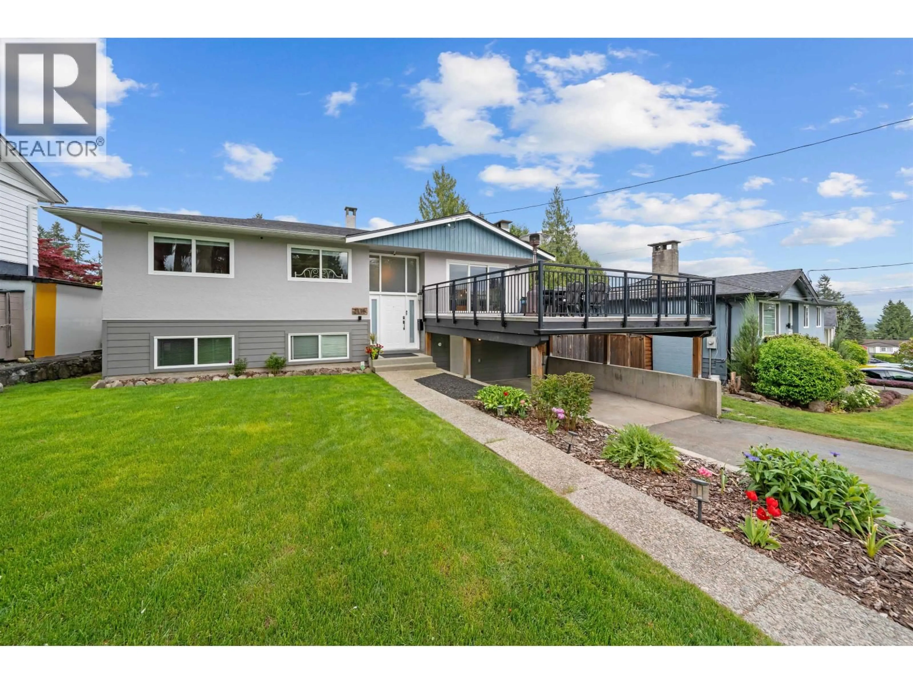 A pic from outside/outdoor area/front of a property/back of a property/a pic from drone, water/lake/river/ocean view for 2115 AUDREY DRIVE, Port Coquitlam British Columbia V3C1G9