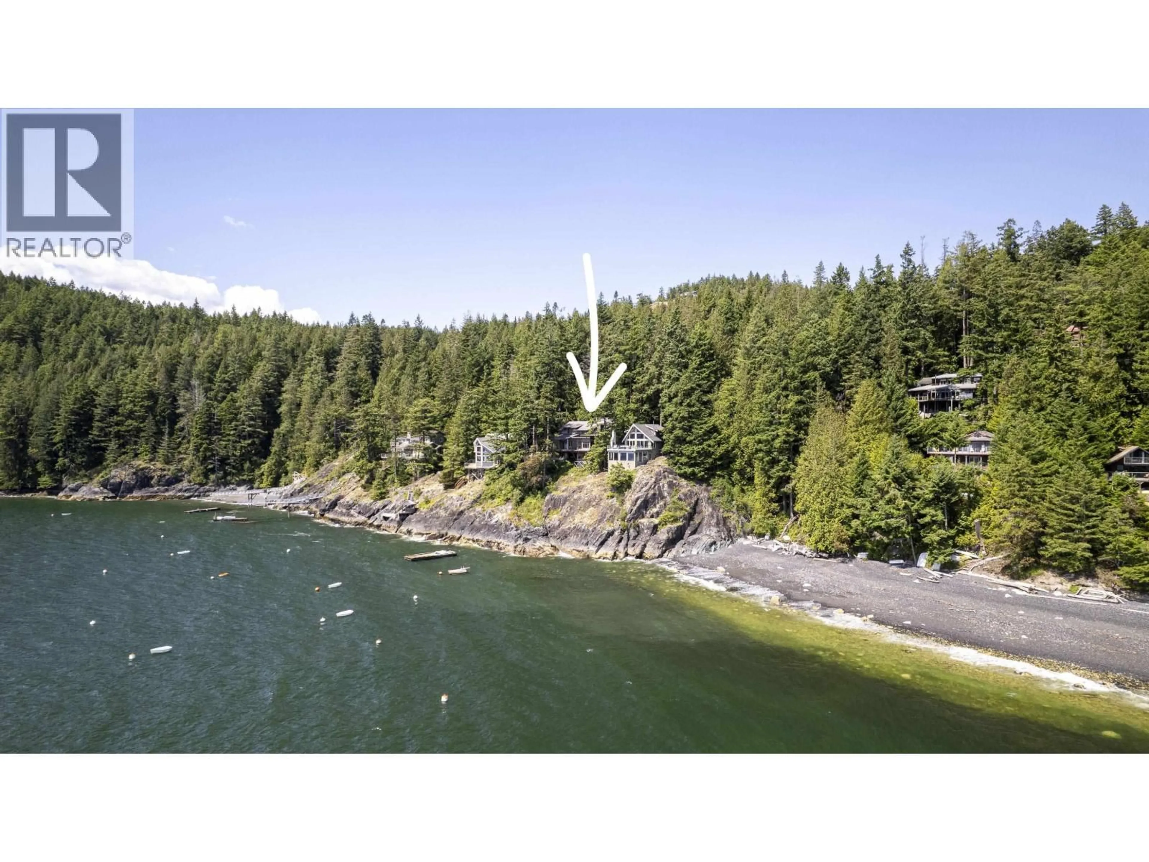 A pic from outside/outdoor area/front of a property/back of a property/a pic from drone, water/lake/river/ocean view for 329 ESPLANADE ROAD, Keats Island British Columbia V0N1G2