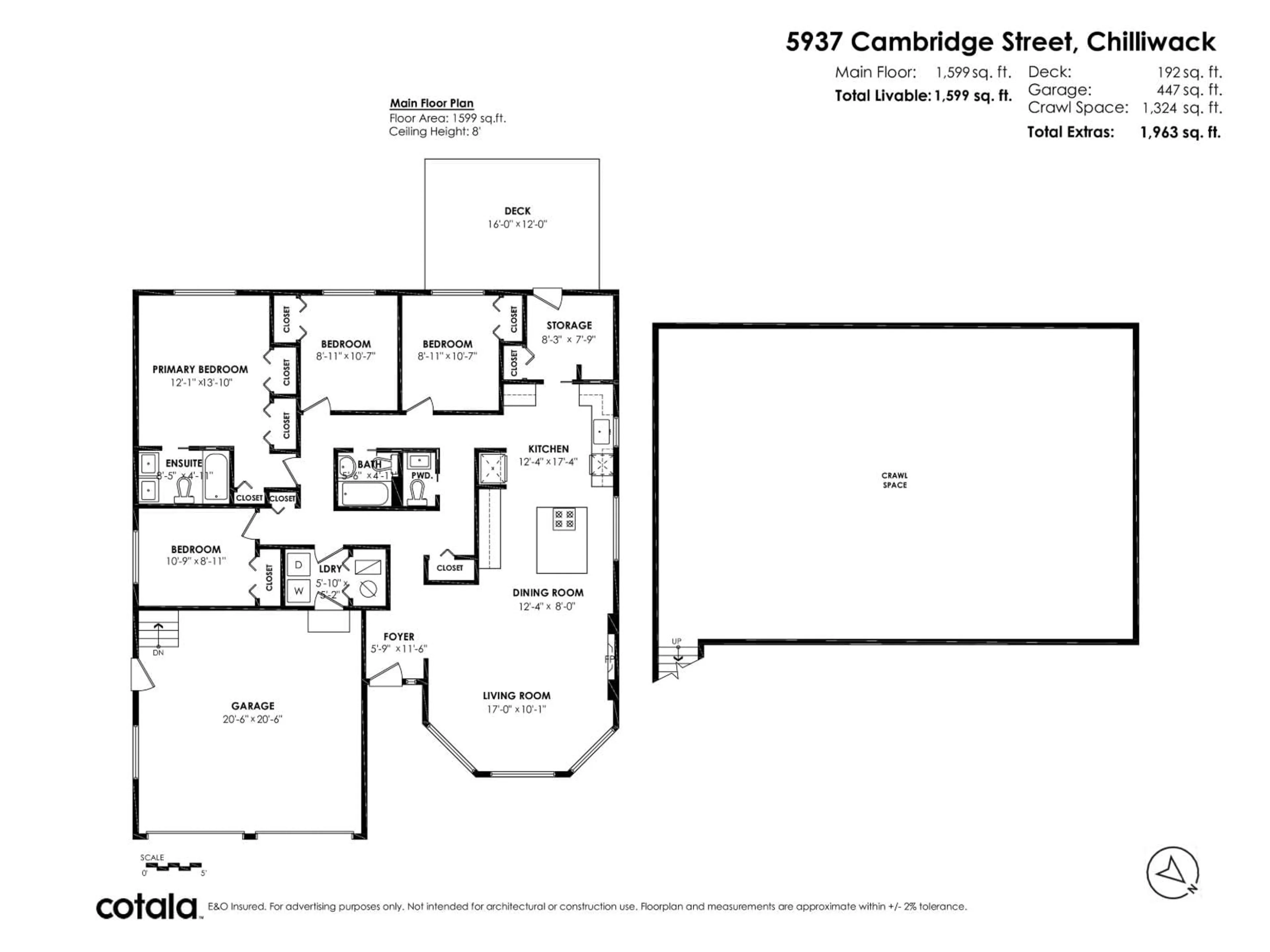 Floor plan for 5937 CAMBRIDGE STREET, Chilliwack British Columbia V2R2Y4