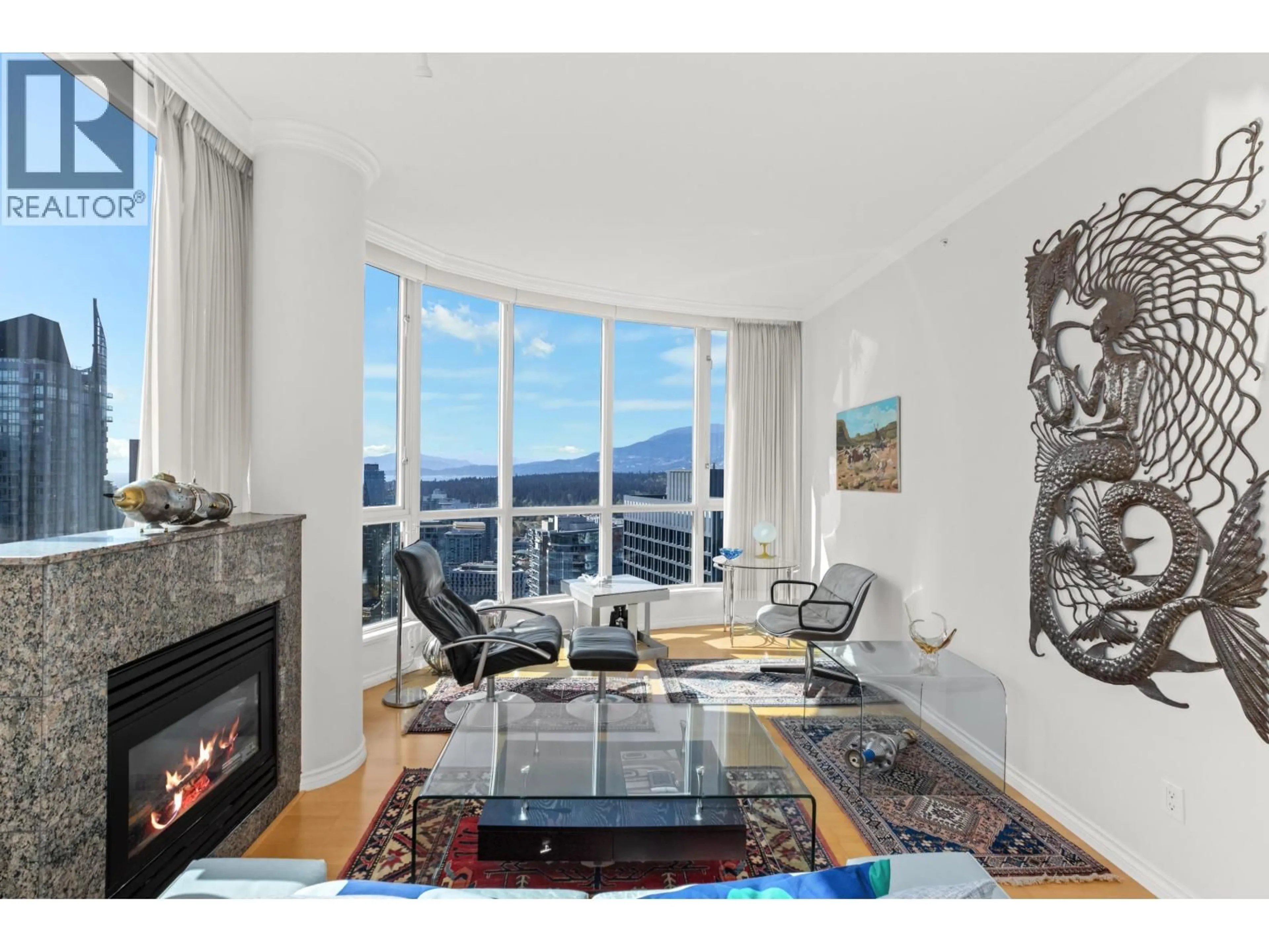 Living room with furniture, unknown for 3705 - 1111 PENDER STREET, Vancouver British Columbia V6E2P4