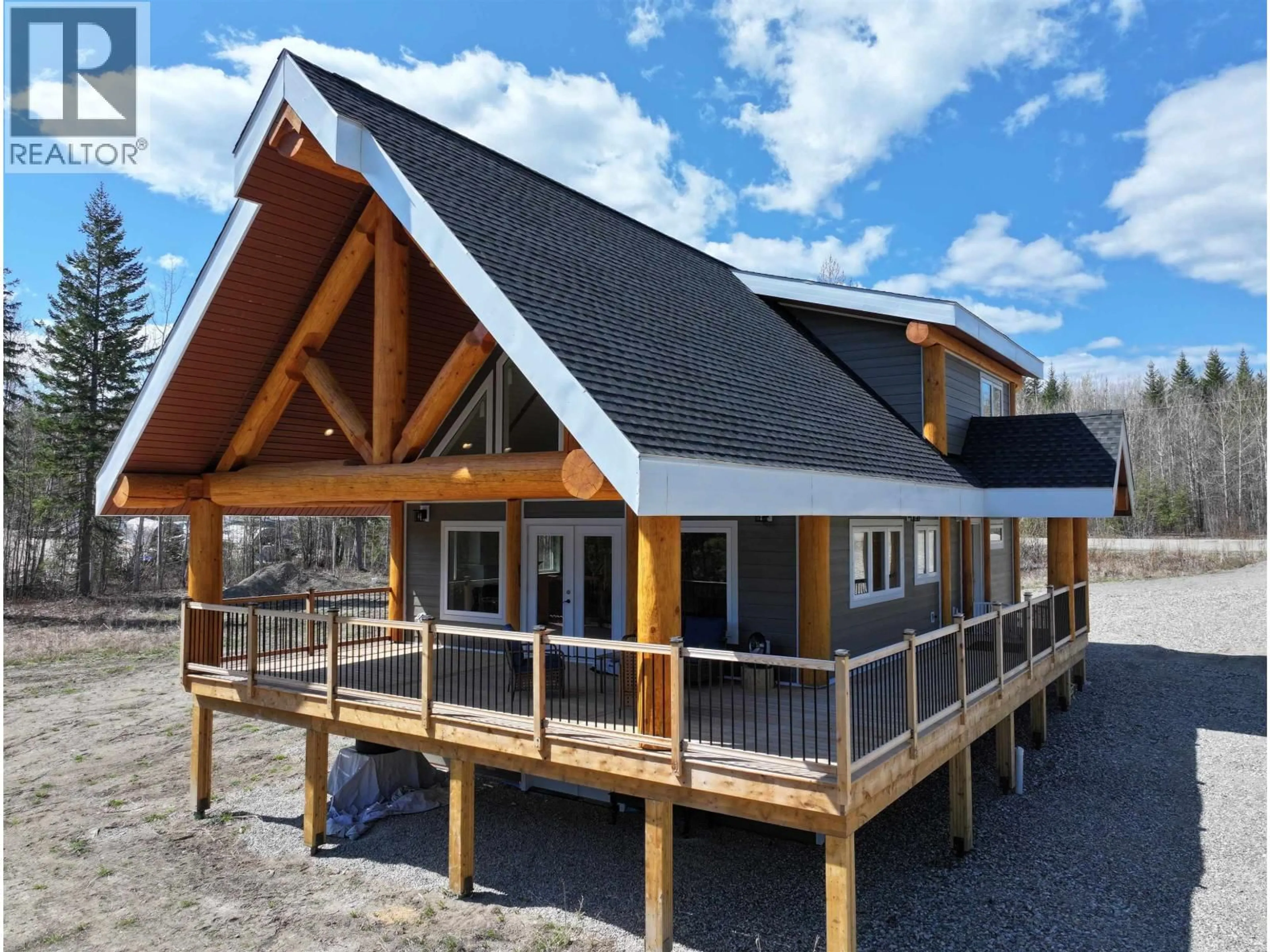 Home with vinyl exterior material, building for 1859 PURSER CREEK ROAD, Quesnel British Columbia V2J7C1