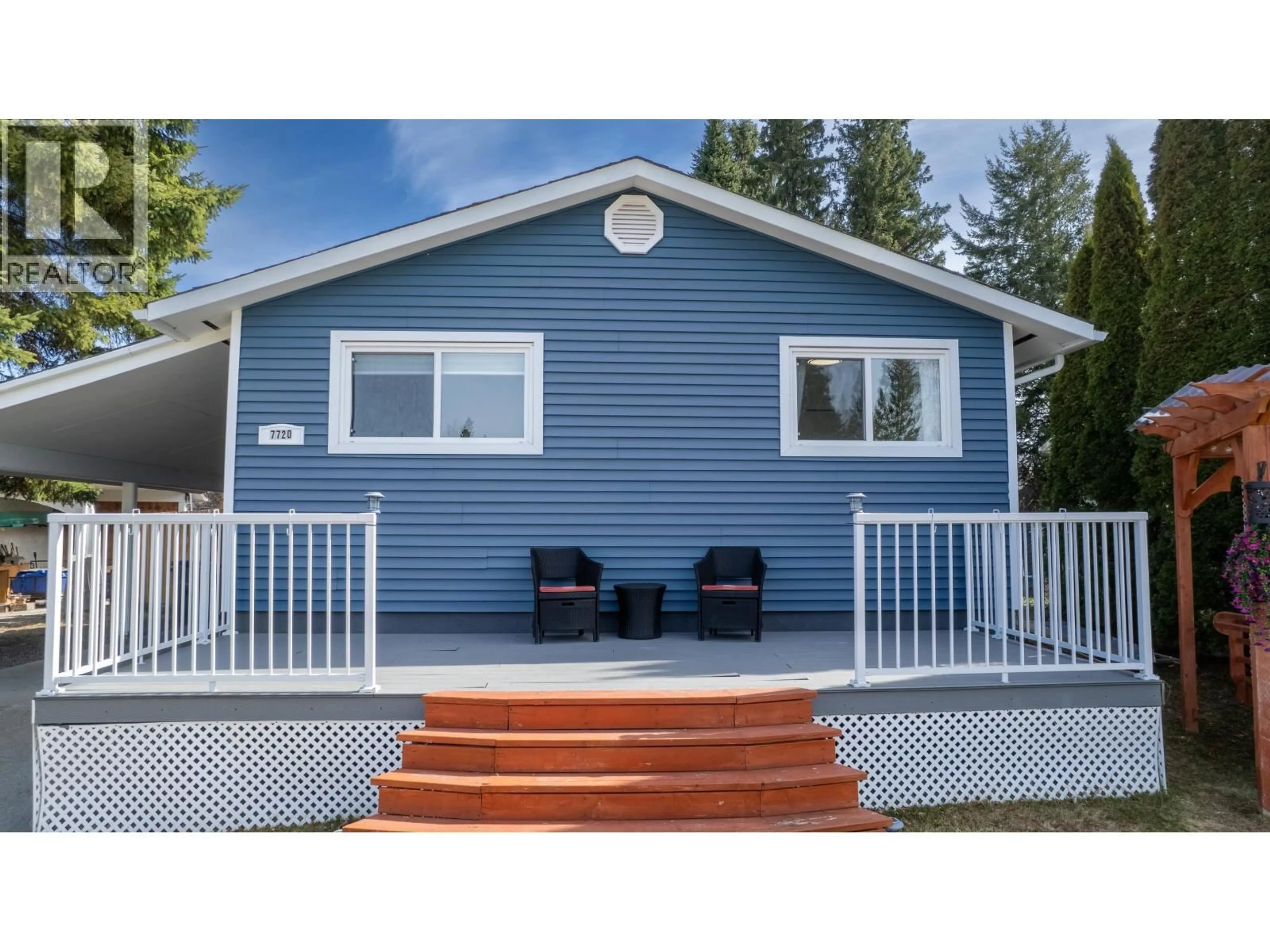 Home with vinyl exterior material, water/lake/river/ocean view for 7720 MARIONOPOLIS PLACE, Prince George British Columbia V2N3L5
