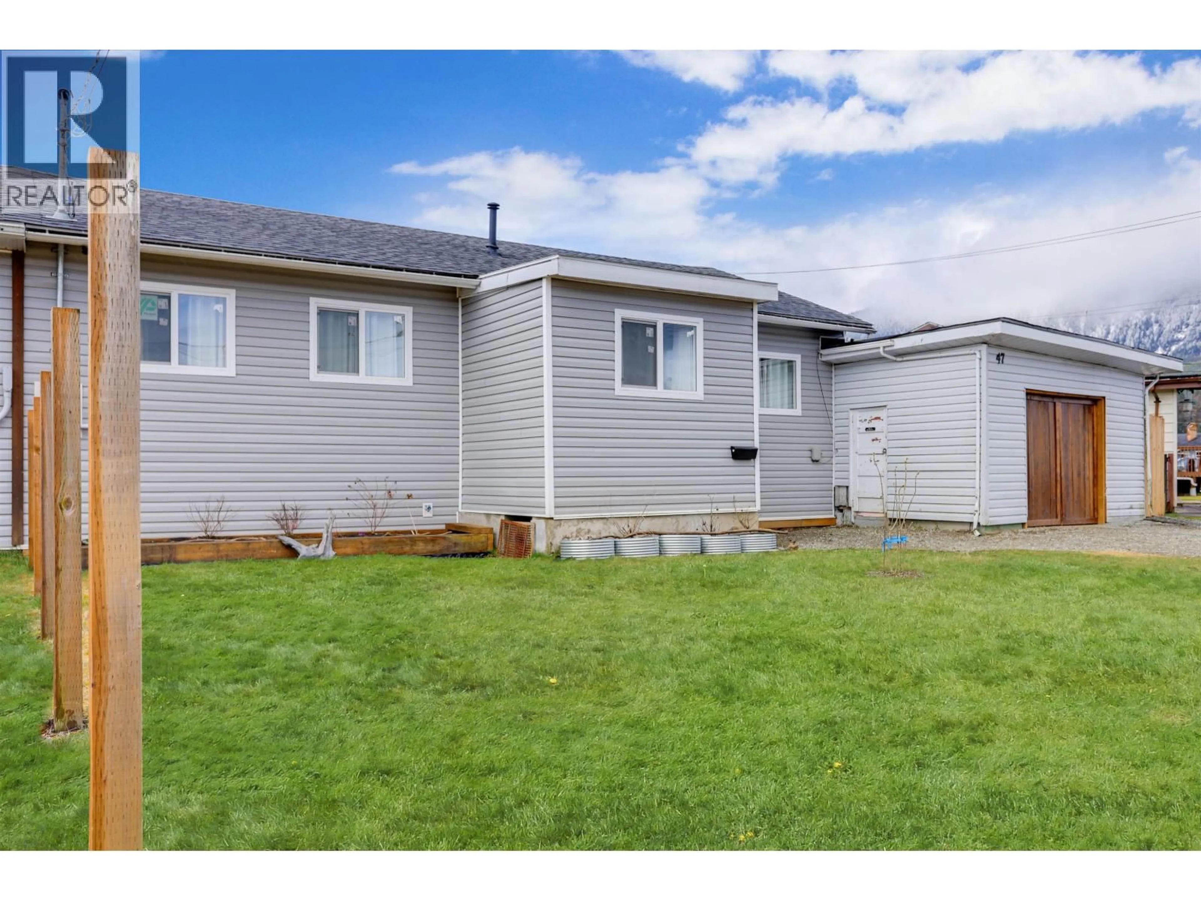 Home with vinyl exterior material, street for 47 LILLOOET CRESCENT, Kitimat British Columbia V8C1Z9