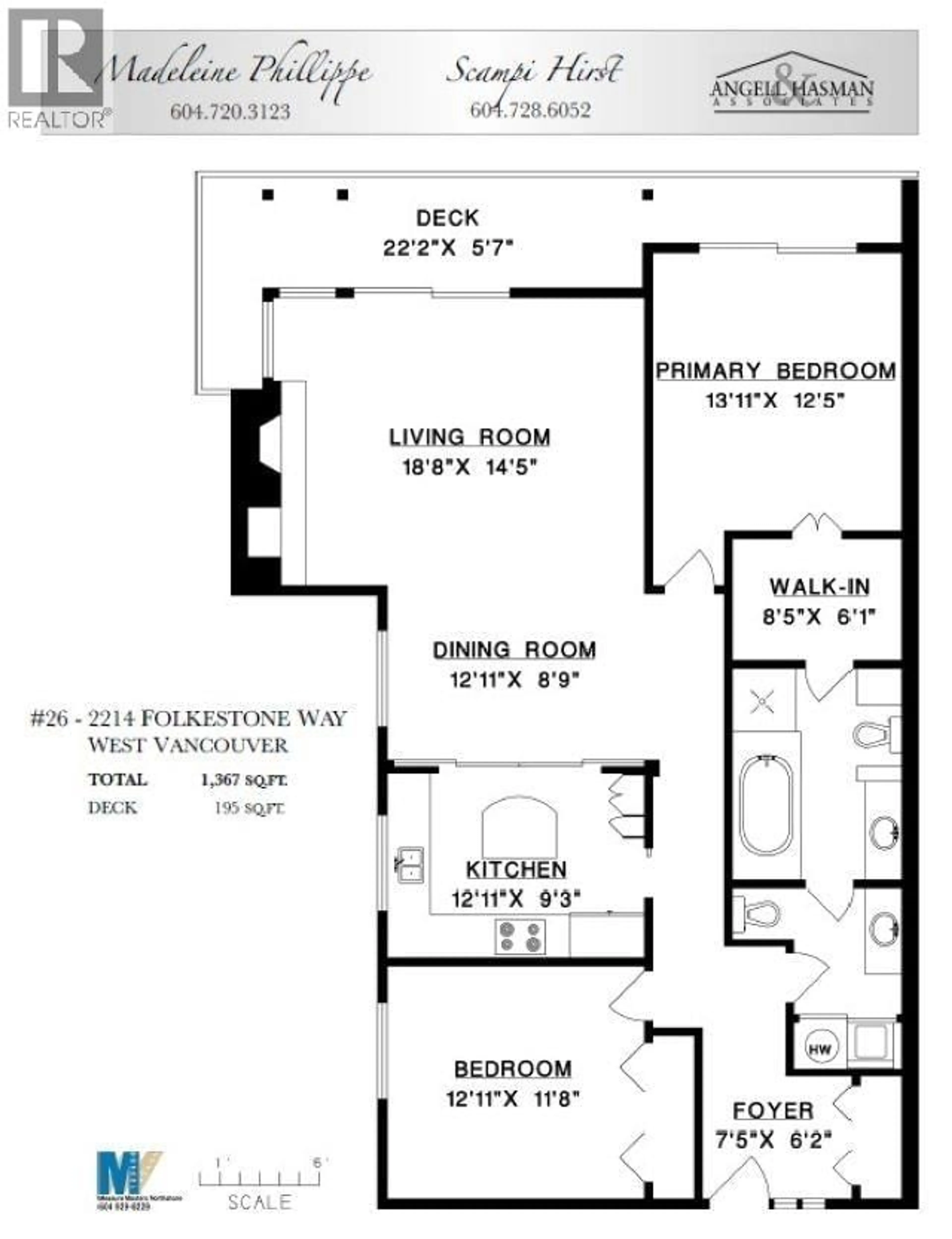 Floor plan for 26 - 2214 FOLKESTONE WAY, West Vancouver British Columbia V7S2X7