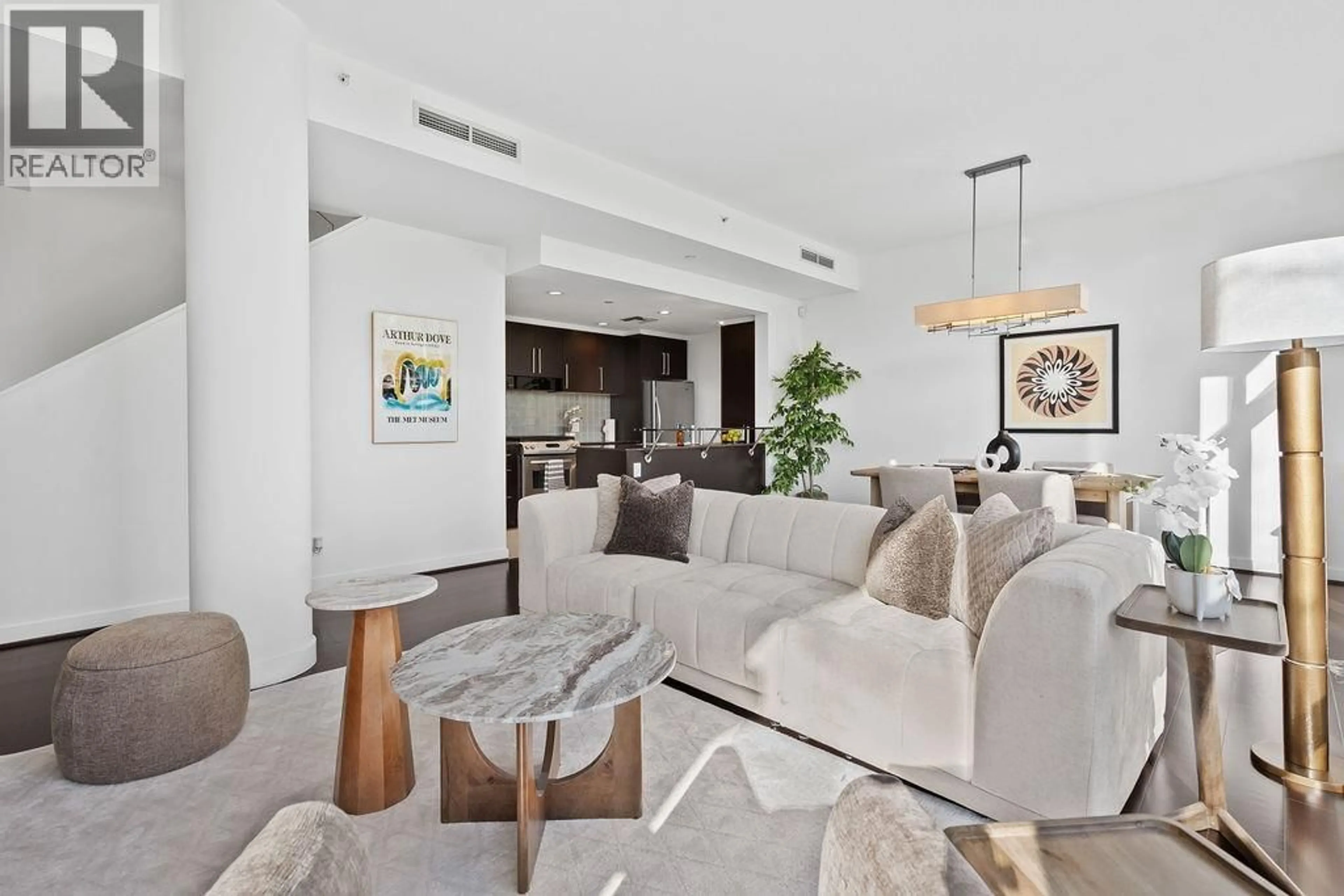 Living room with furniture, unknown for TH105 - 638 BEACH CRESCENT, Vancouver British Columbia V6Z3H4