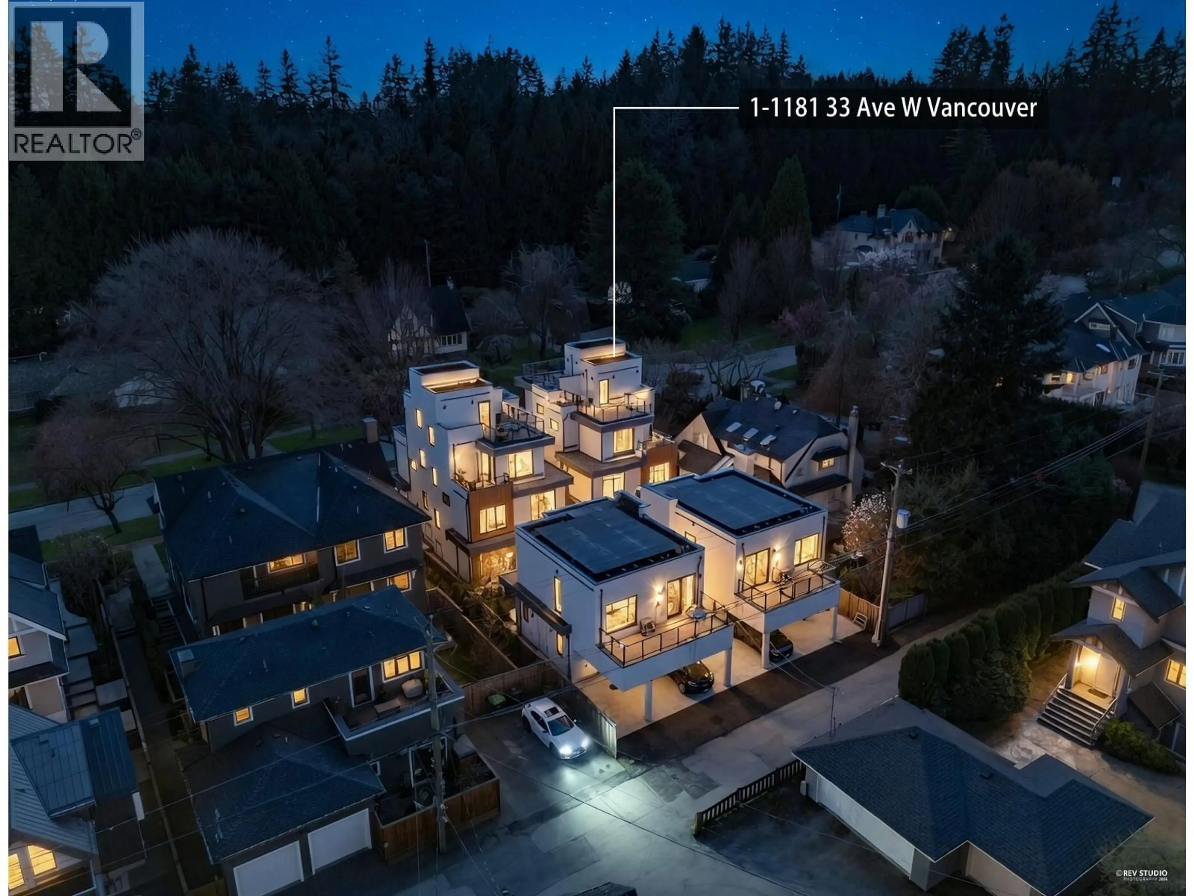 A pic from outside/outdoor area/front of a property/back of a property/a pic from drone, unknown for 1 - 1183 33RD AVENUE, Vancouver British Columbia V6M1A2