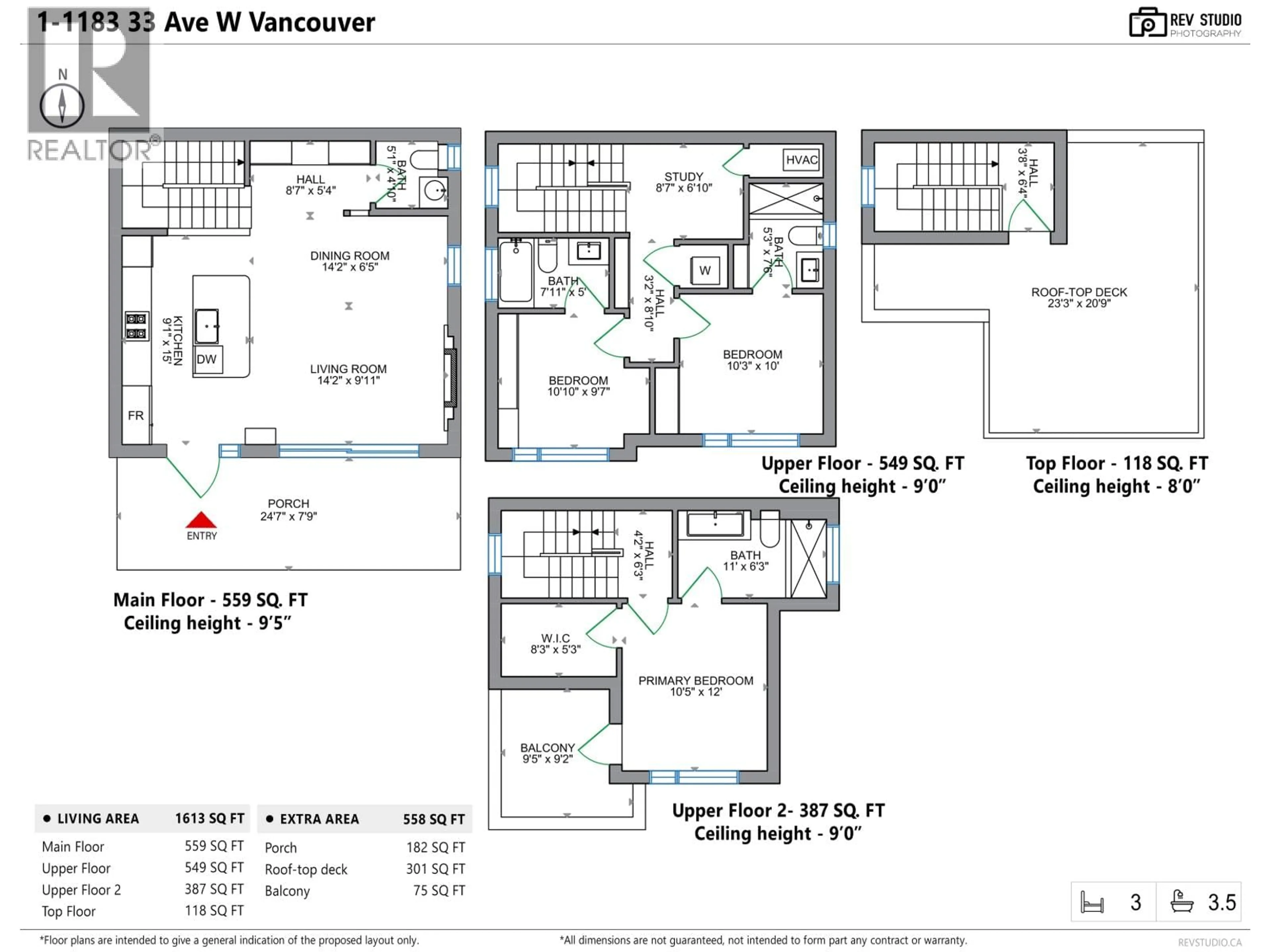 Floor plan for 1 - 1183 33RD AVENUE, Vancouver British Columbia V6M1A2