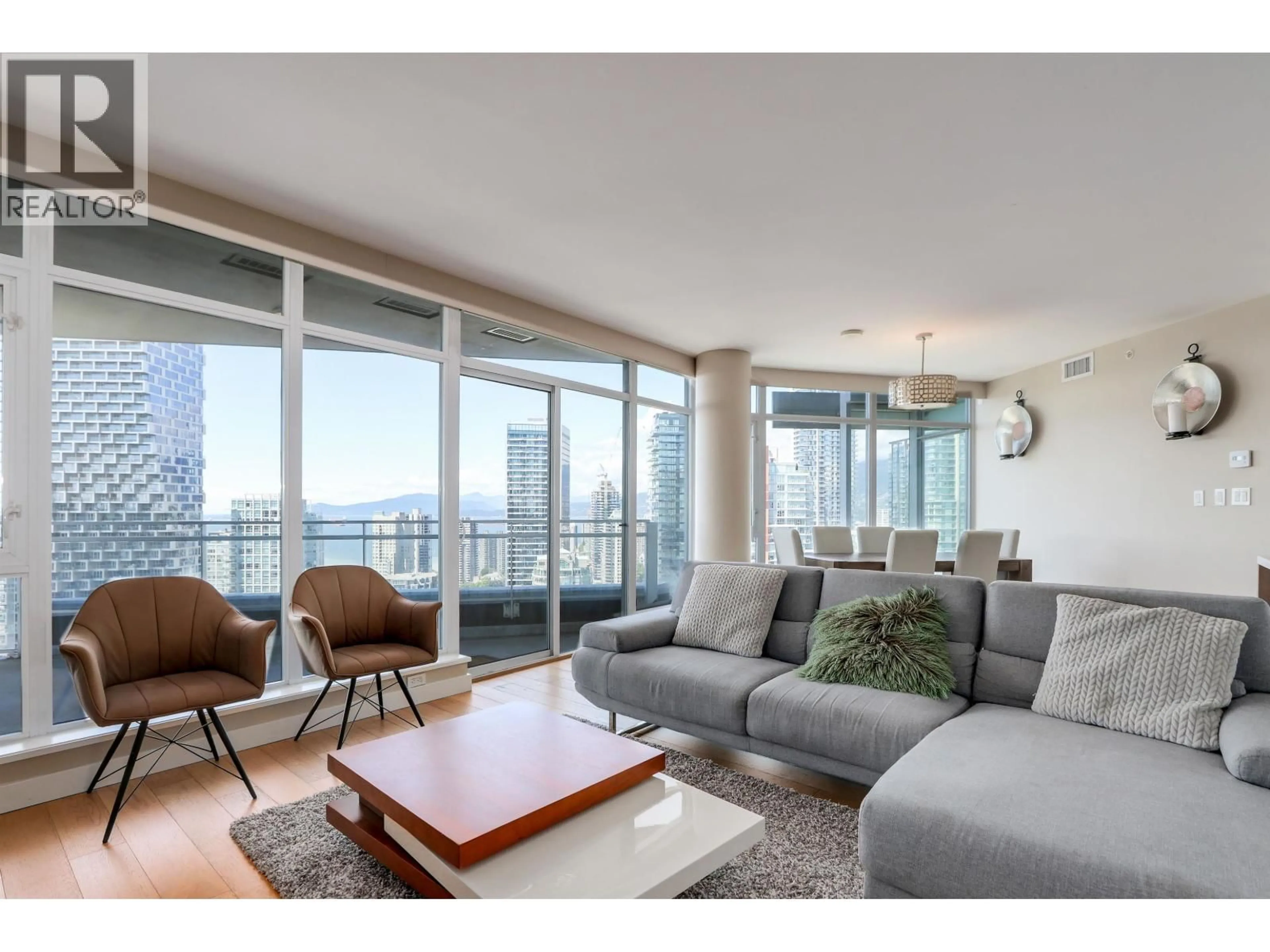 Living room with furniture, unknown for 3501 - 1372 SEYMOUR STREET, Vancouver British Columbia V6B0L1