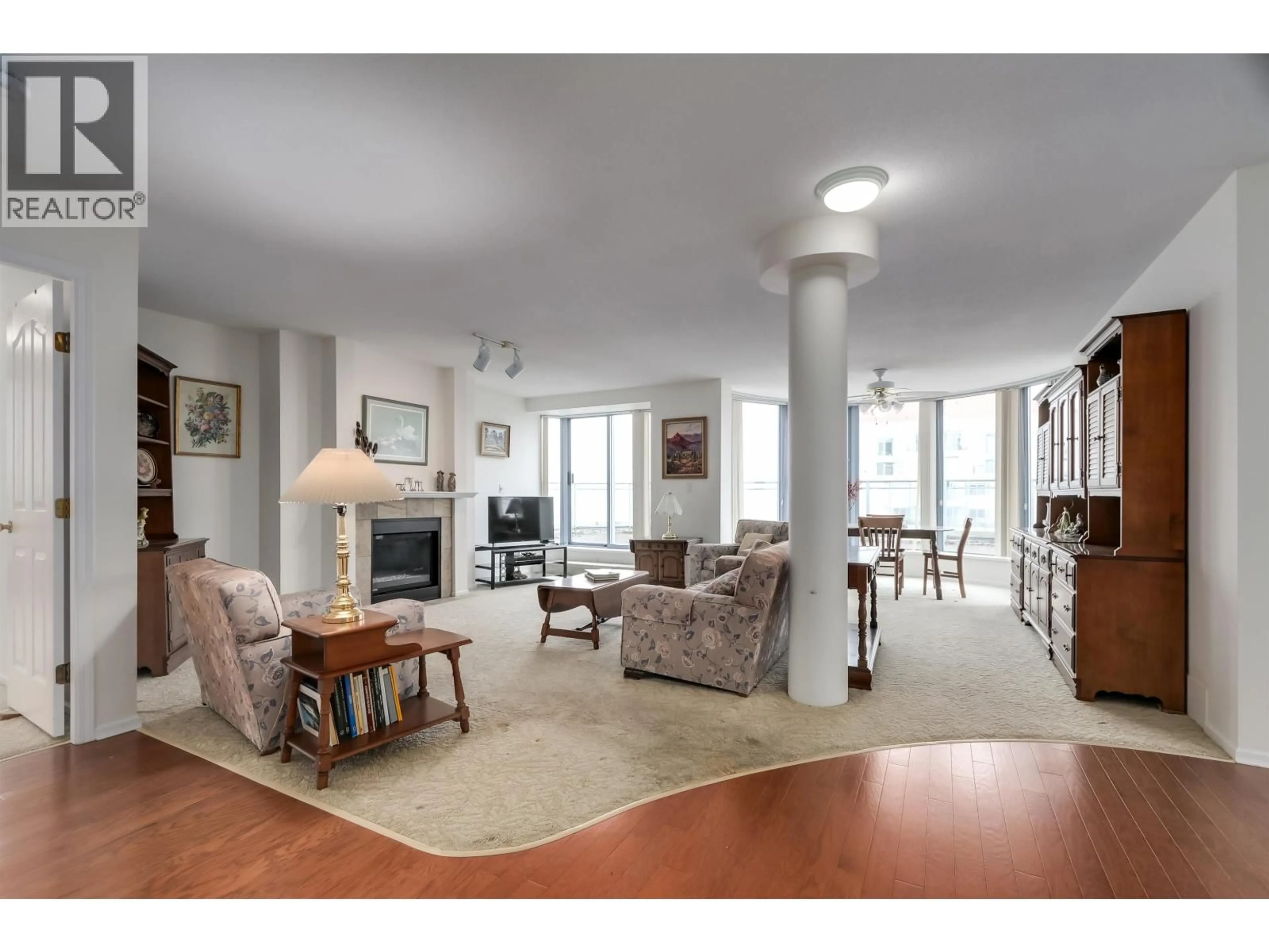 Living room with furniture, unknown for 2104 - 719 PRINCESS STREET, New Westminster British Columbia V3M6T9