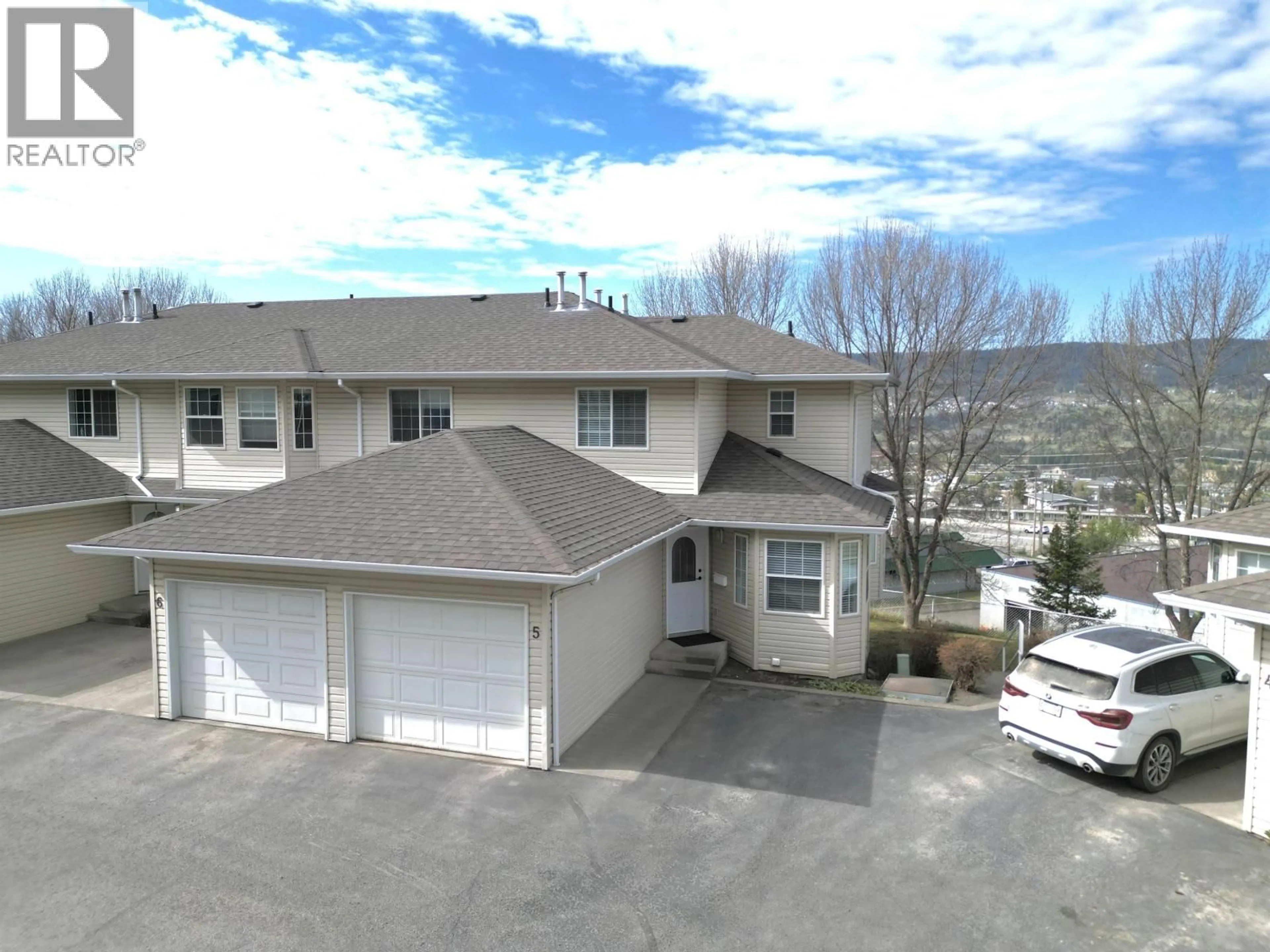 A pic from outside/outdoor area/front of a property/back of a property/a pic from drone, unknown for 5 - 350 PEARKES DRIVE, Williams Lake British Columbia V2G4T2