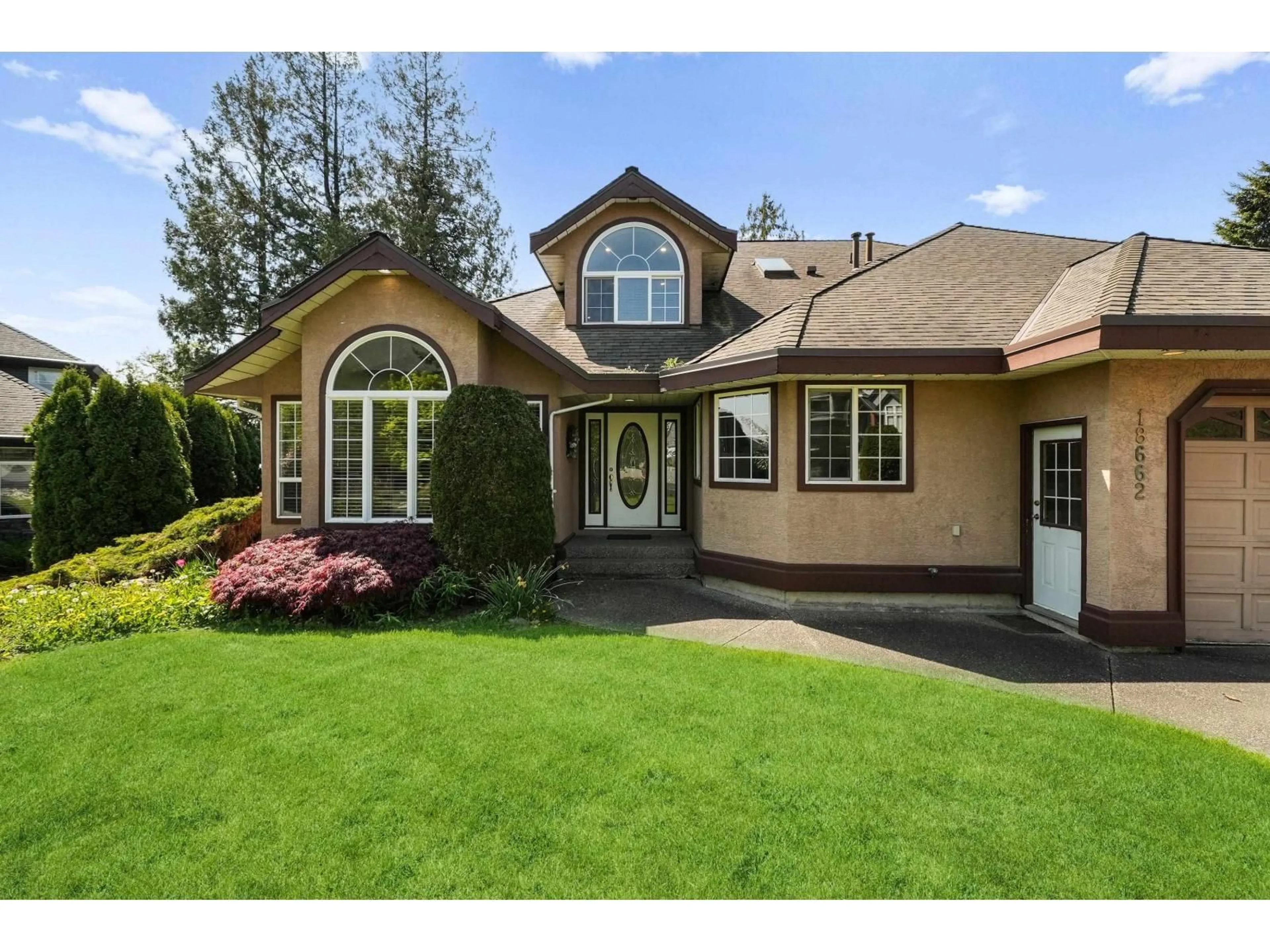 Home with vinyl exterior material, street for 18662 54A AVENUE, Surrey British Columbia V3S8R7