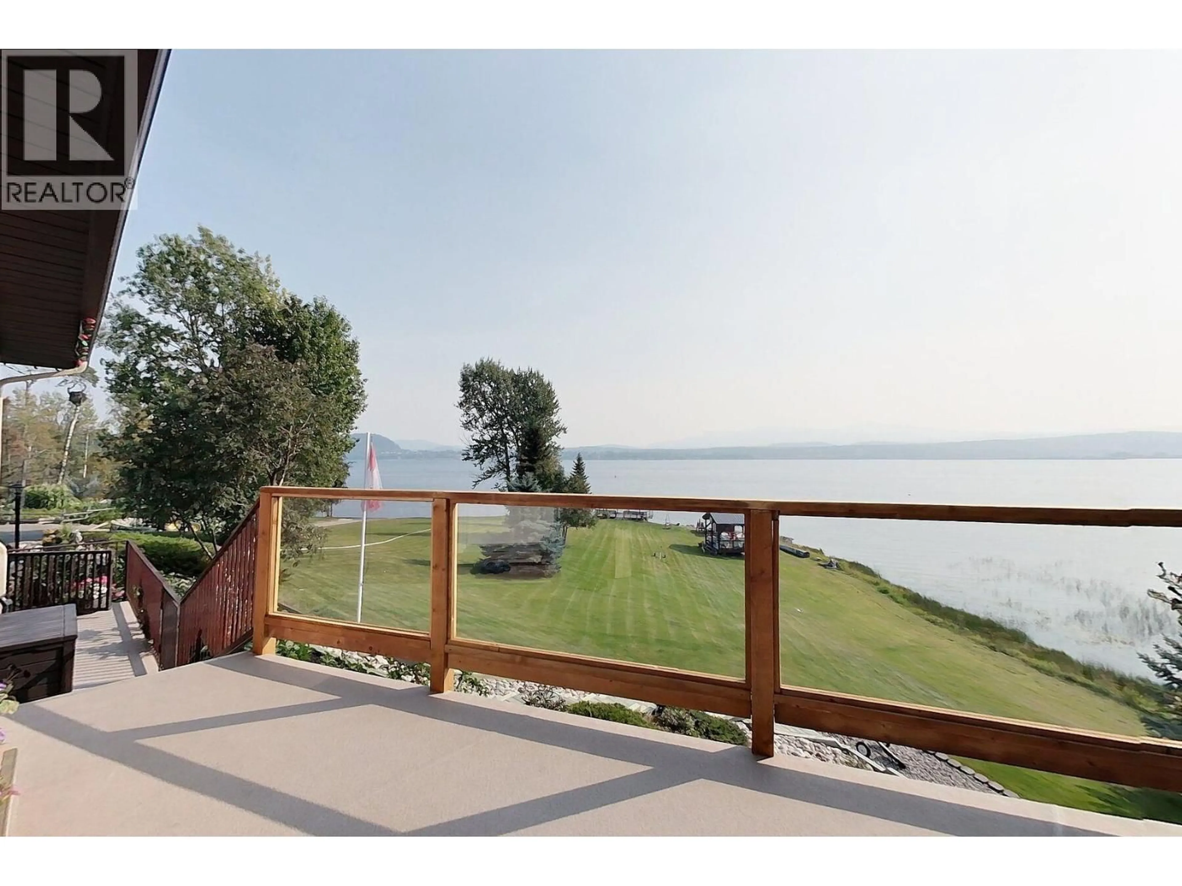 Patio, water/lake/river/ocean view for 2631 JOHNSON ROAD, Fraser Lake British Columbia V0J1S0