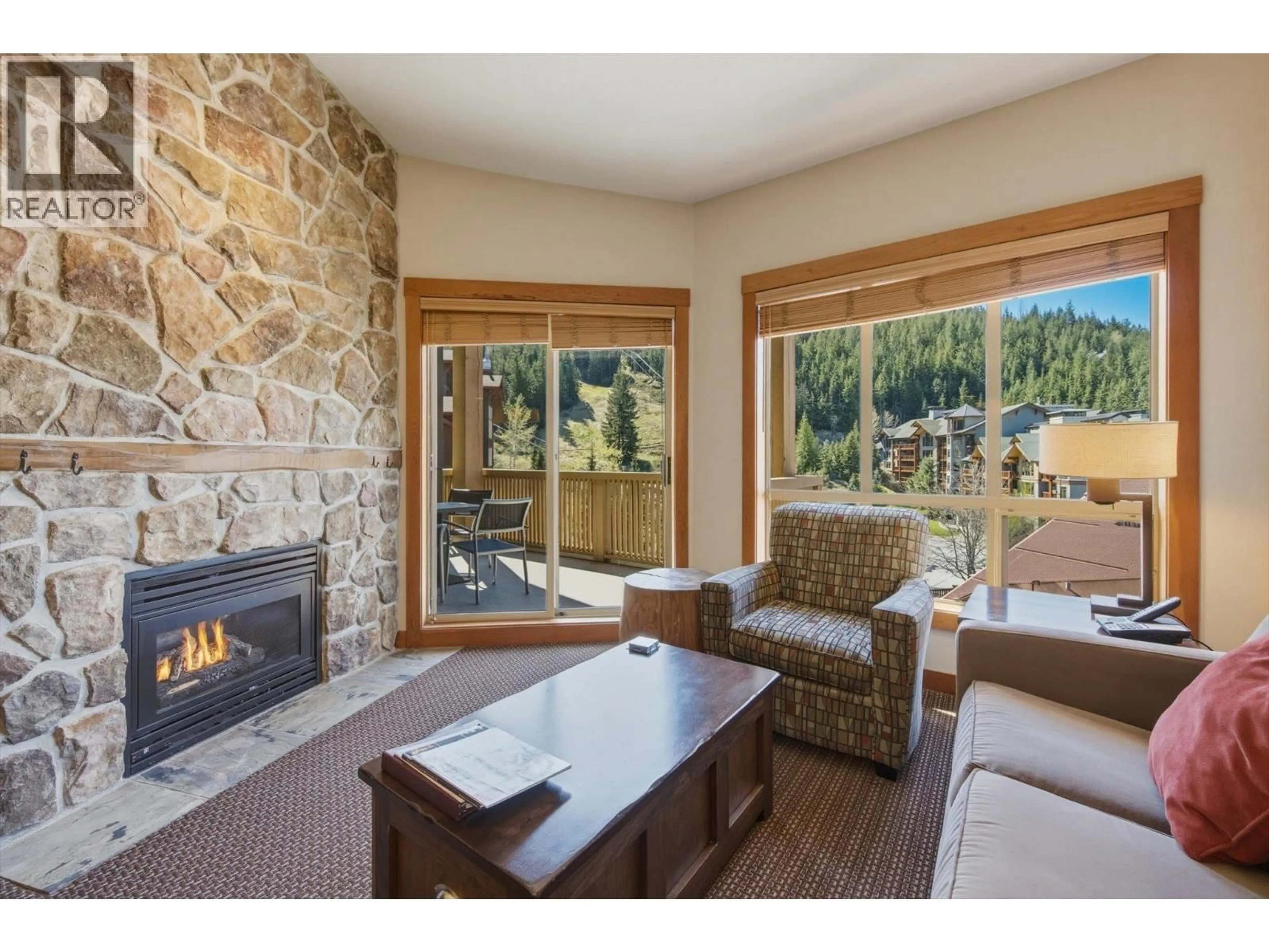 Living room with furniture, unknown for 523C - 2036 LONDON LANE, Whistler British Columbia V8E0N7