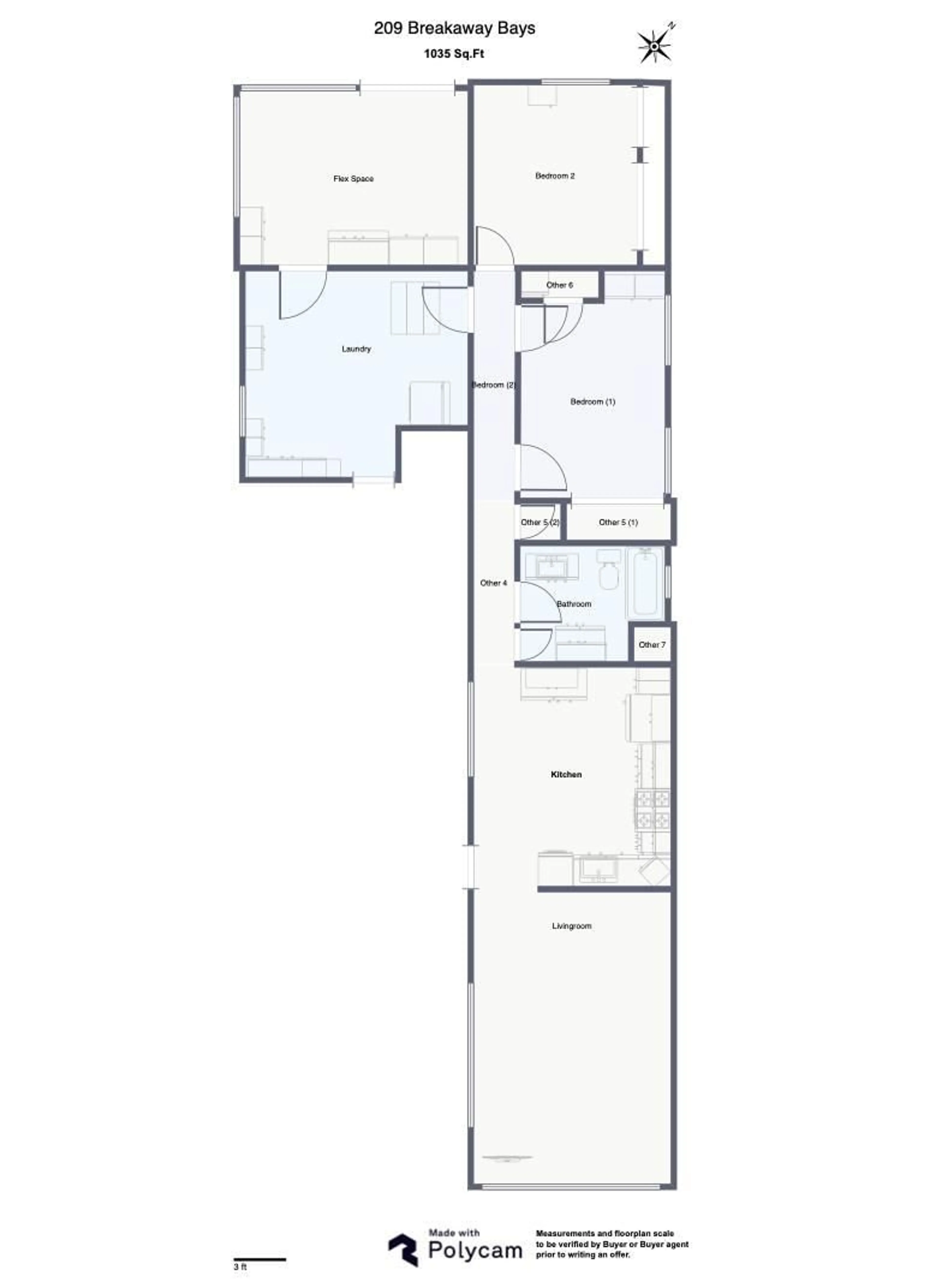 Floor plan for 209 - 1840 160 STREET, Surrey British Columbia V4A4X4
