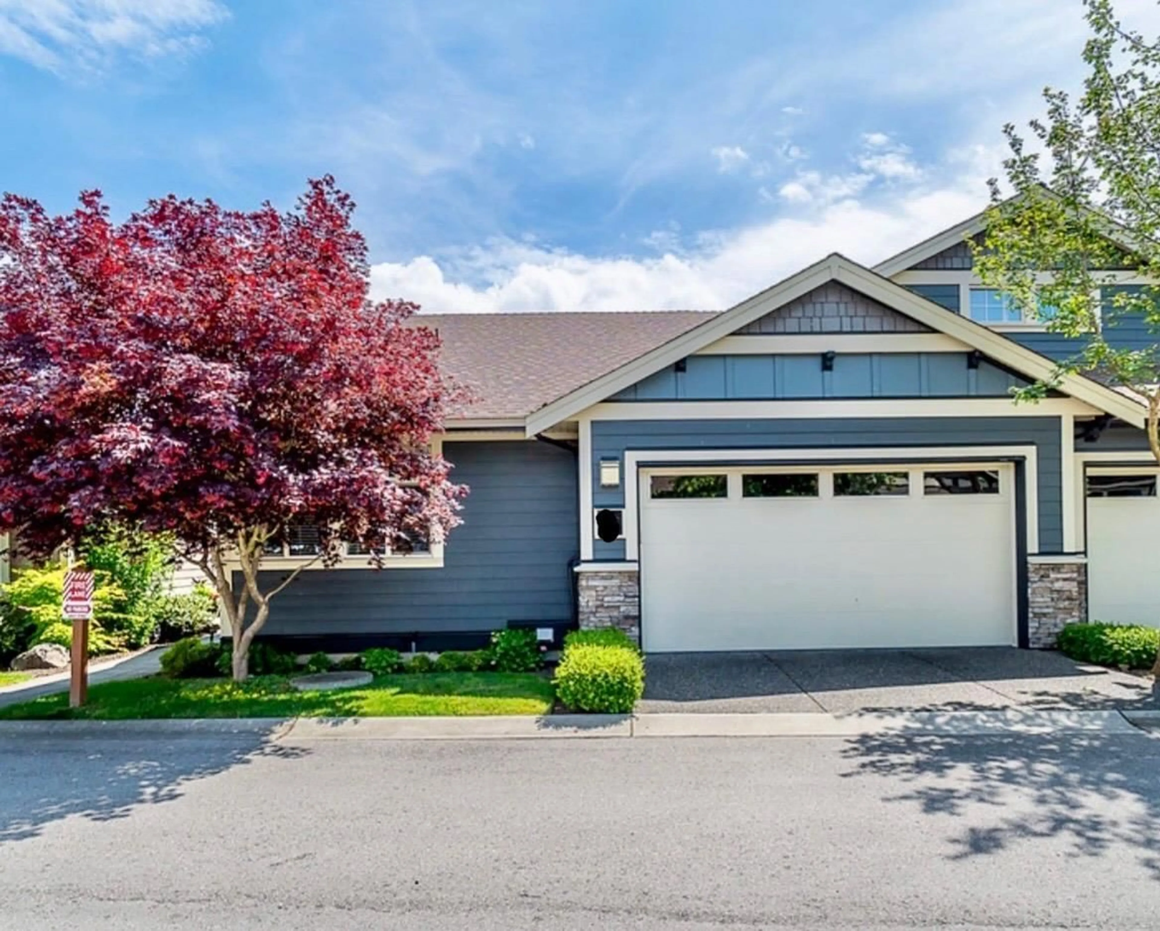 Home with vinyl exterior material, street for 66 - 350 174 STREET, Surrey British Columbia V3Z2N8