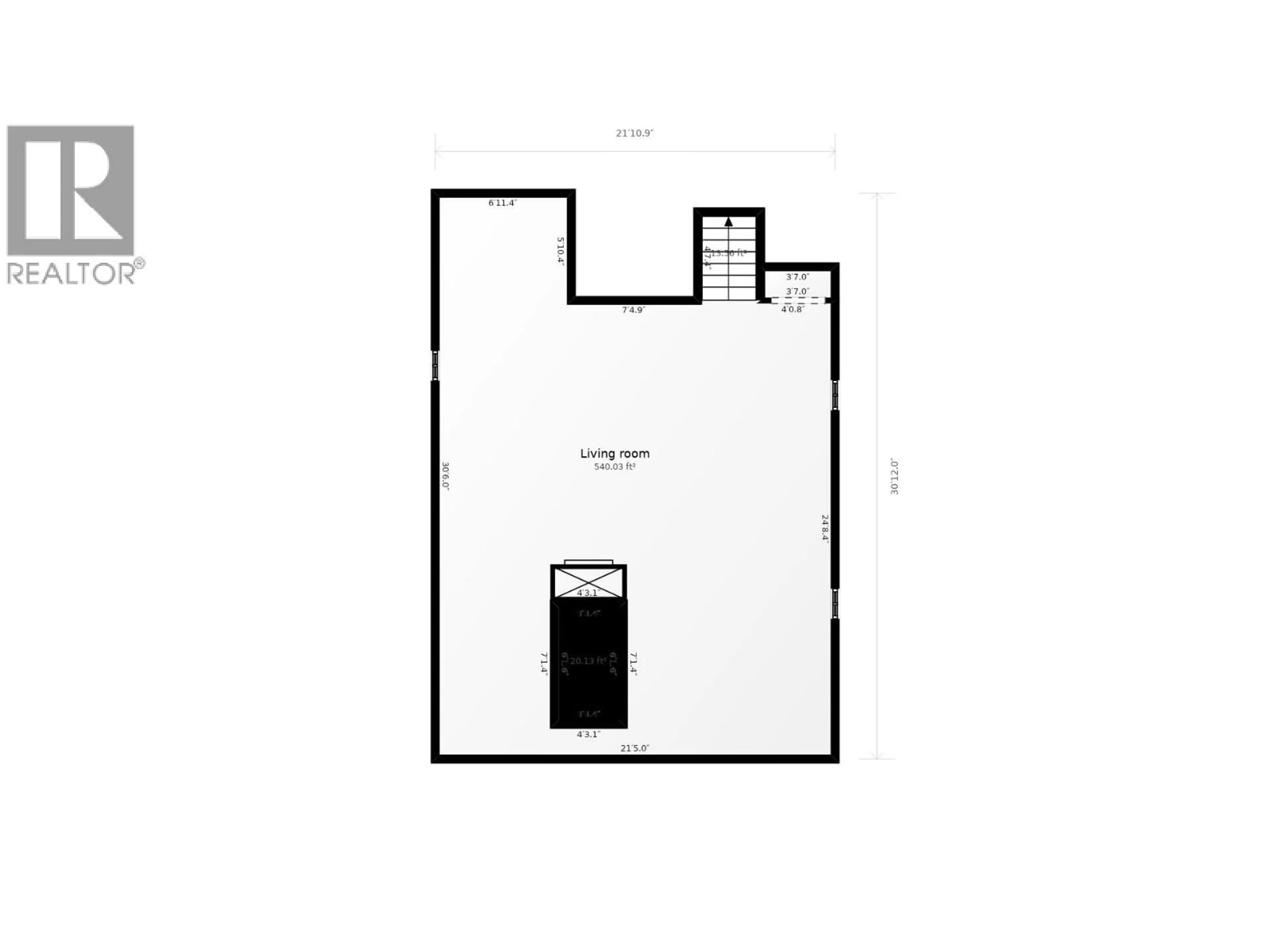 Floor plan for 11404 95A STREET, Fort St. John British Columbia V1J3N2