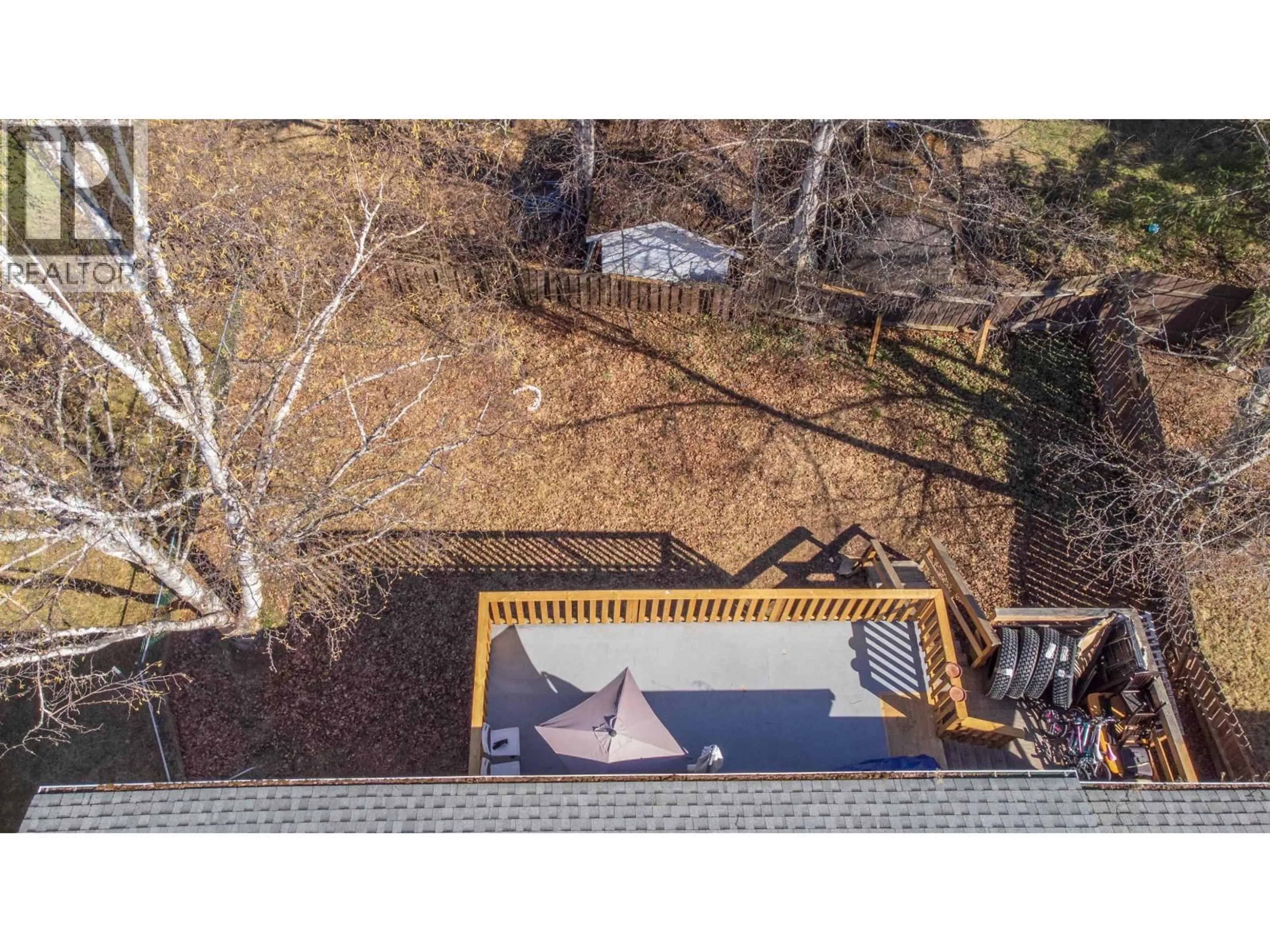 A pic from outside/outdoor area/front of a property/back of a property/a pic from drone, water/lake/river/ocean view for 7728 ST MATHEW PLACE, Prince George British Columbia V2N4B9
