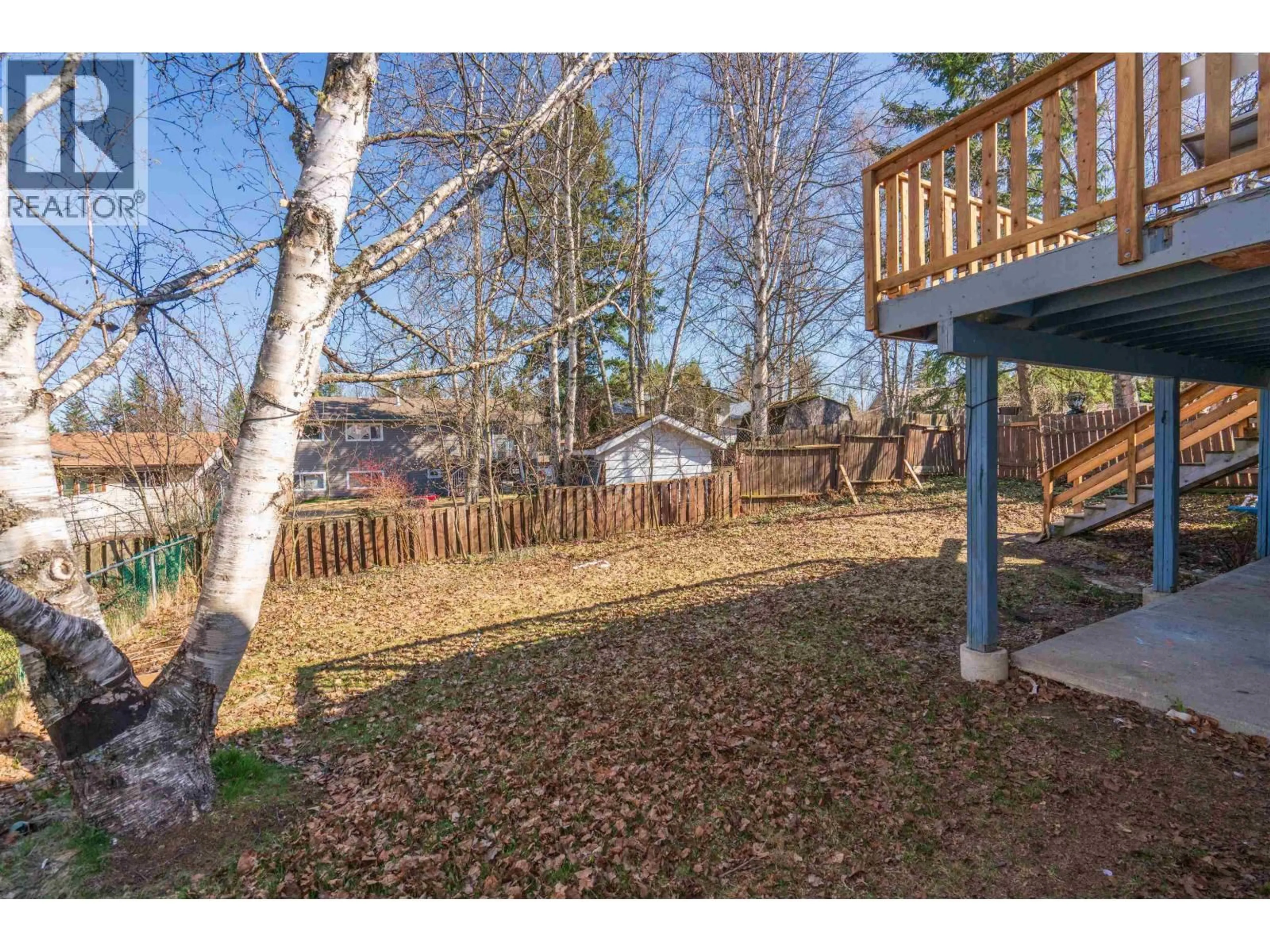 Patio, forest/trees view for 7728 ST MATHEW PLACE, Prince George British Columbia V2N4B9