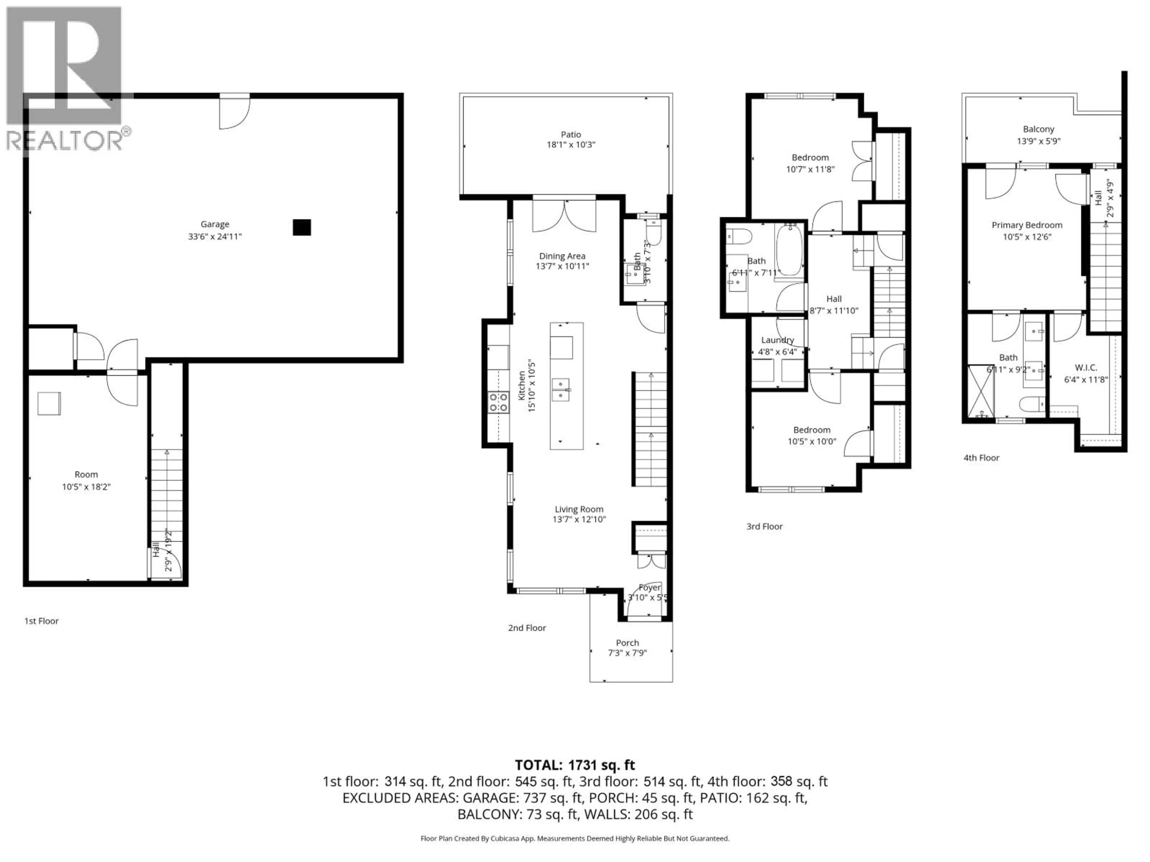 Floor plan for 209 - 606 FOSTER AVENUE, Coquitlam British Columbia V6J0L5