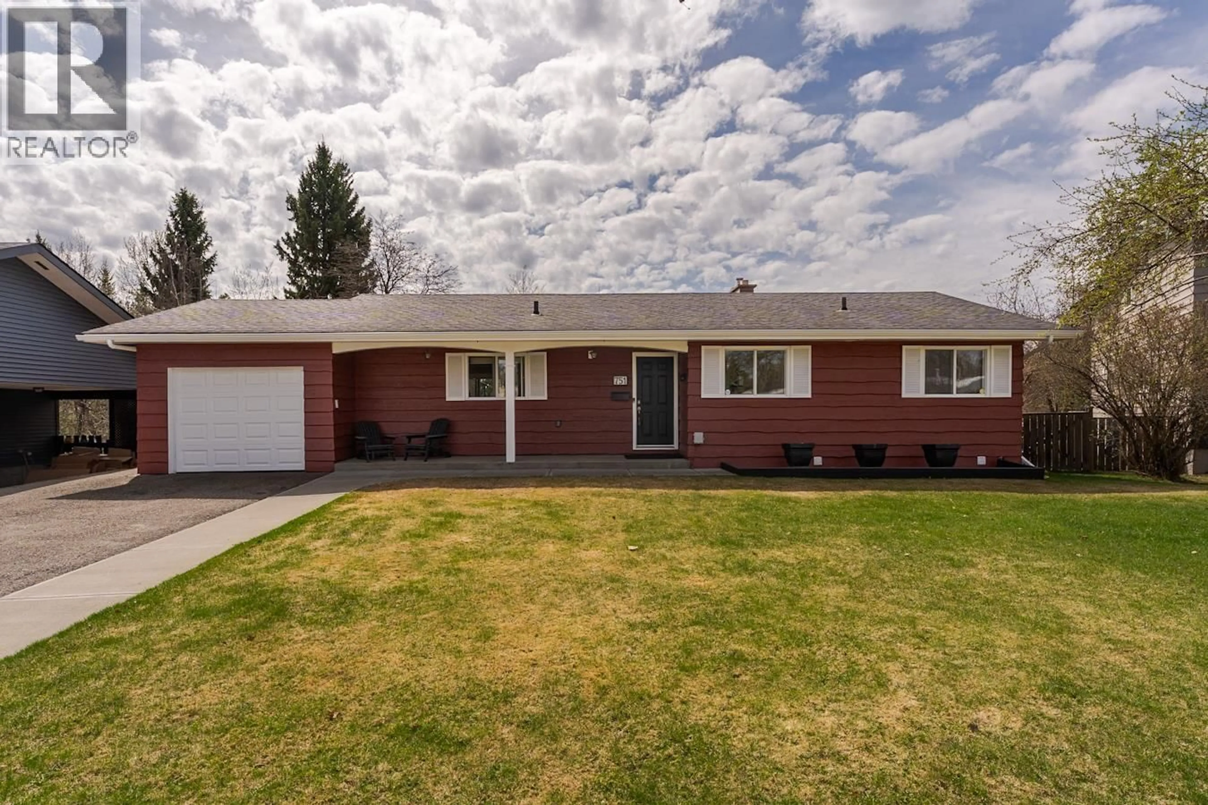 Home with vinyl exterior material, street for 751 TAY CRESCENT, Prince George British Columbia V2M3V3