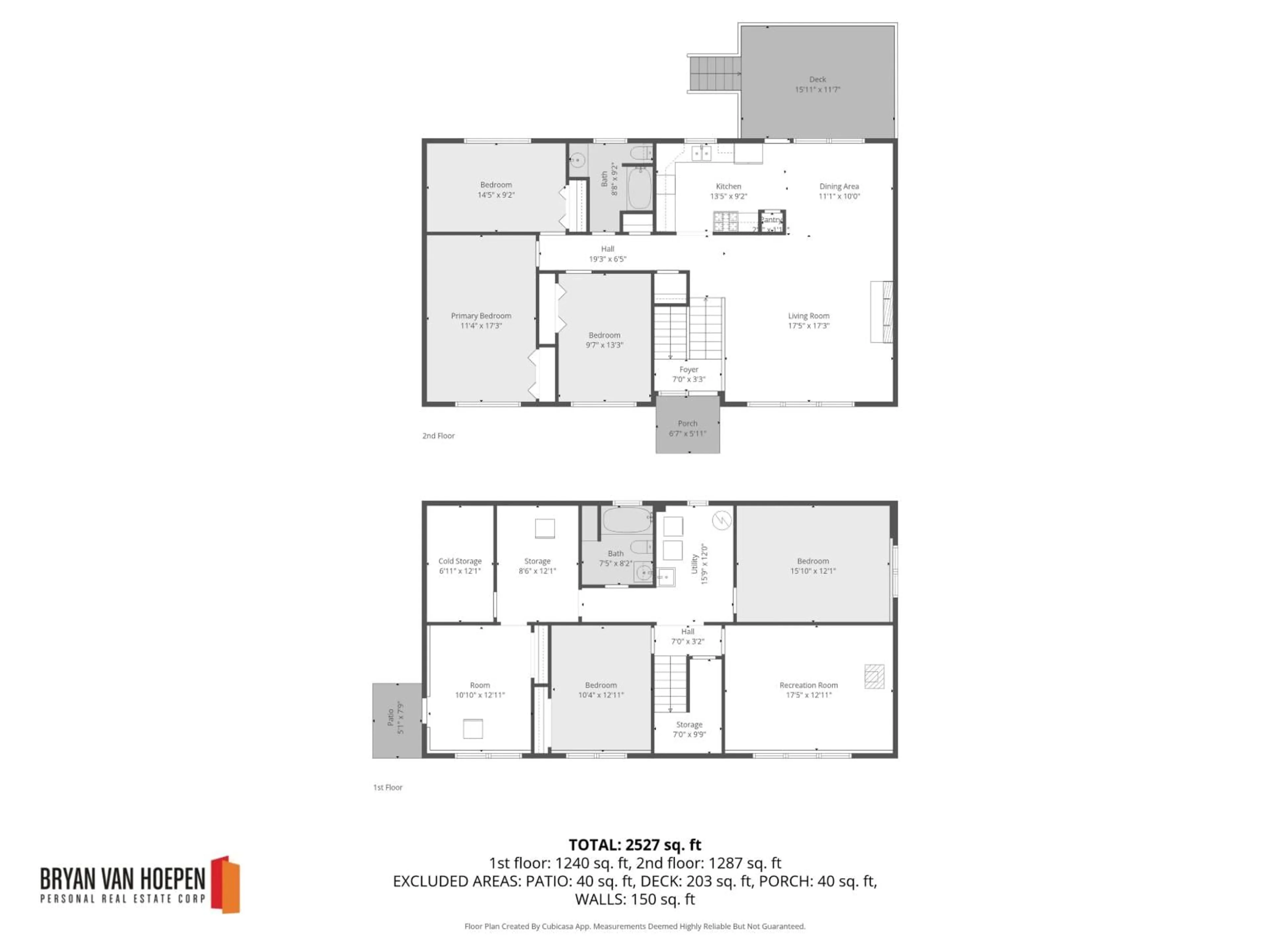 Floor plan for 4888 HALEY ROAD, Ryder Lake British Columbia V4Z1G1