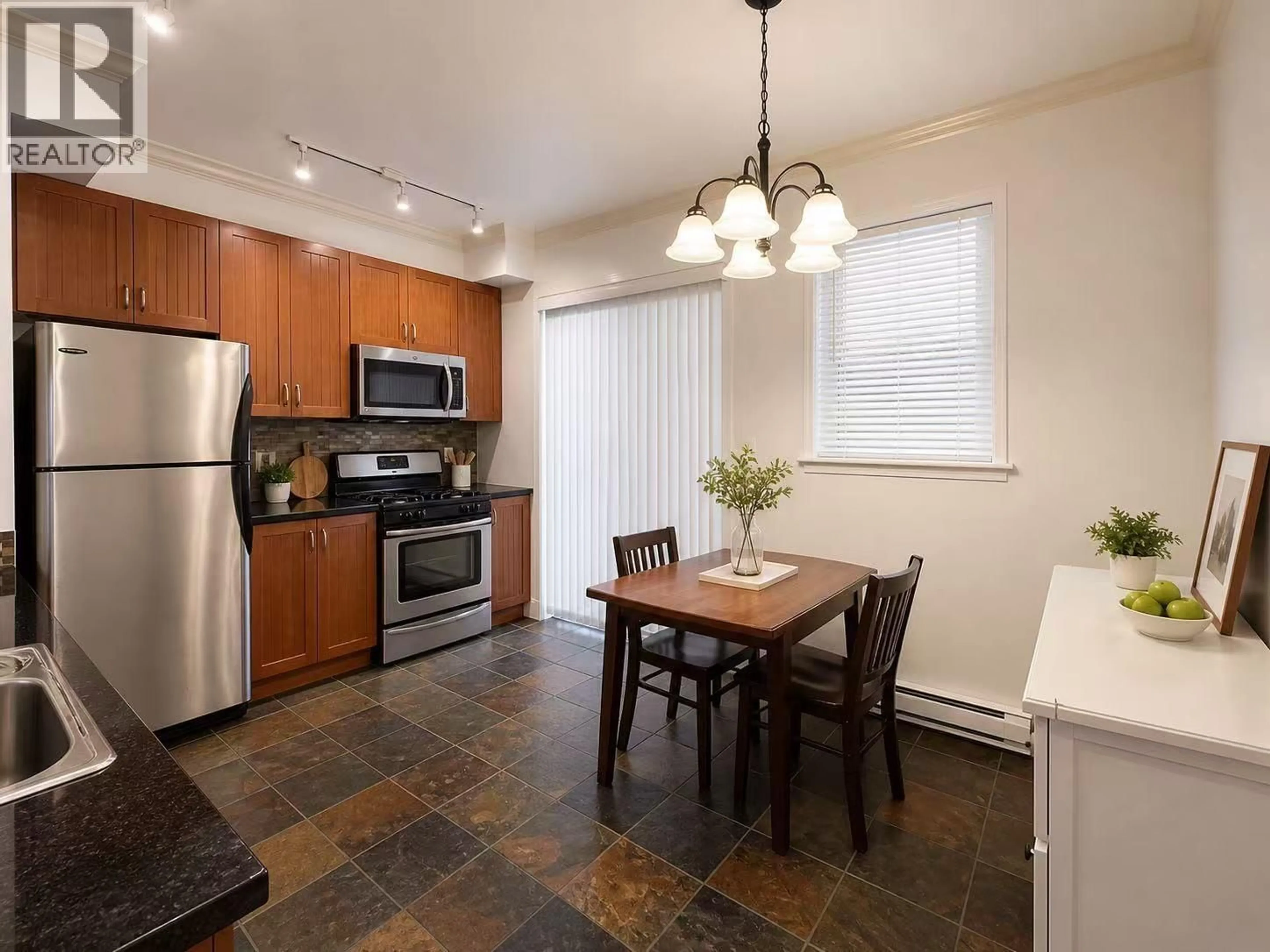 Standard kitchen, ceramic/tile floor for 52 - 6300 LONDON ROAD, Richmond British Columbia V7E6V6