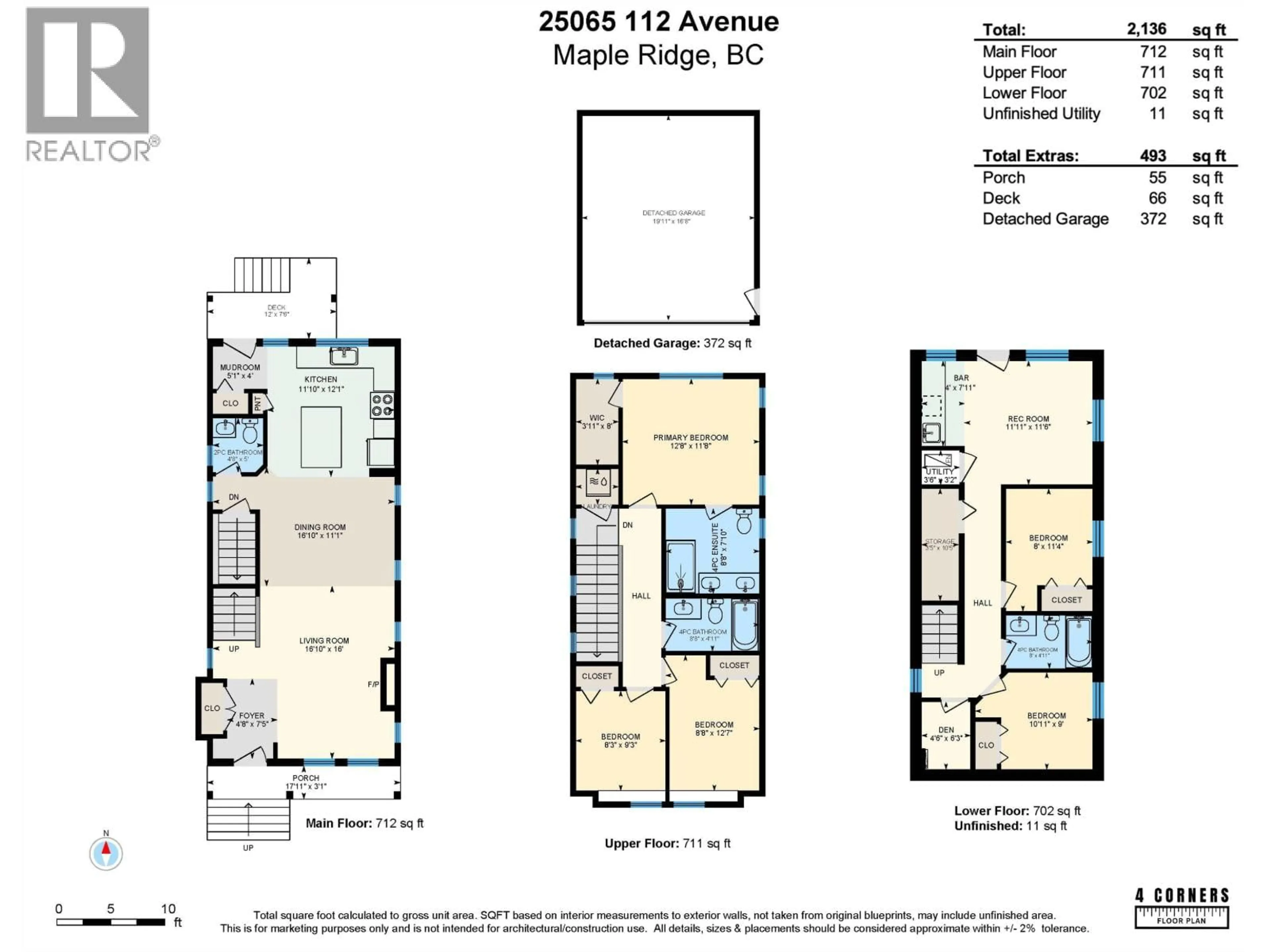 Floor plan for 25065 112 AVENUE, Maple Ridge British Columbia V2W0K6