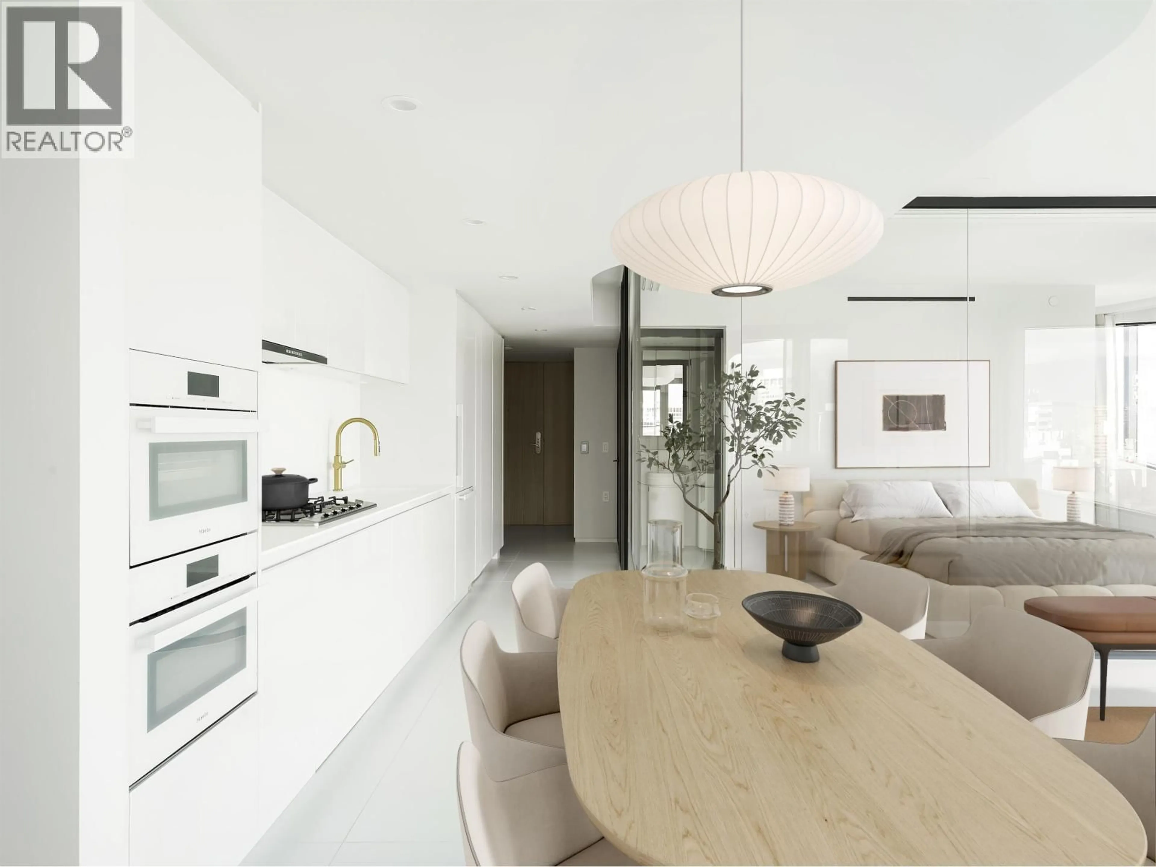 Open concept kitchen, unknown for 3706 - 1033 NELSON STREET, Vancouver British Columbia V6E0E5