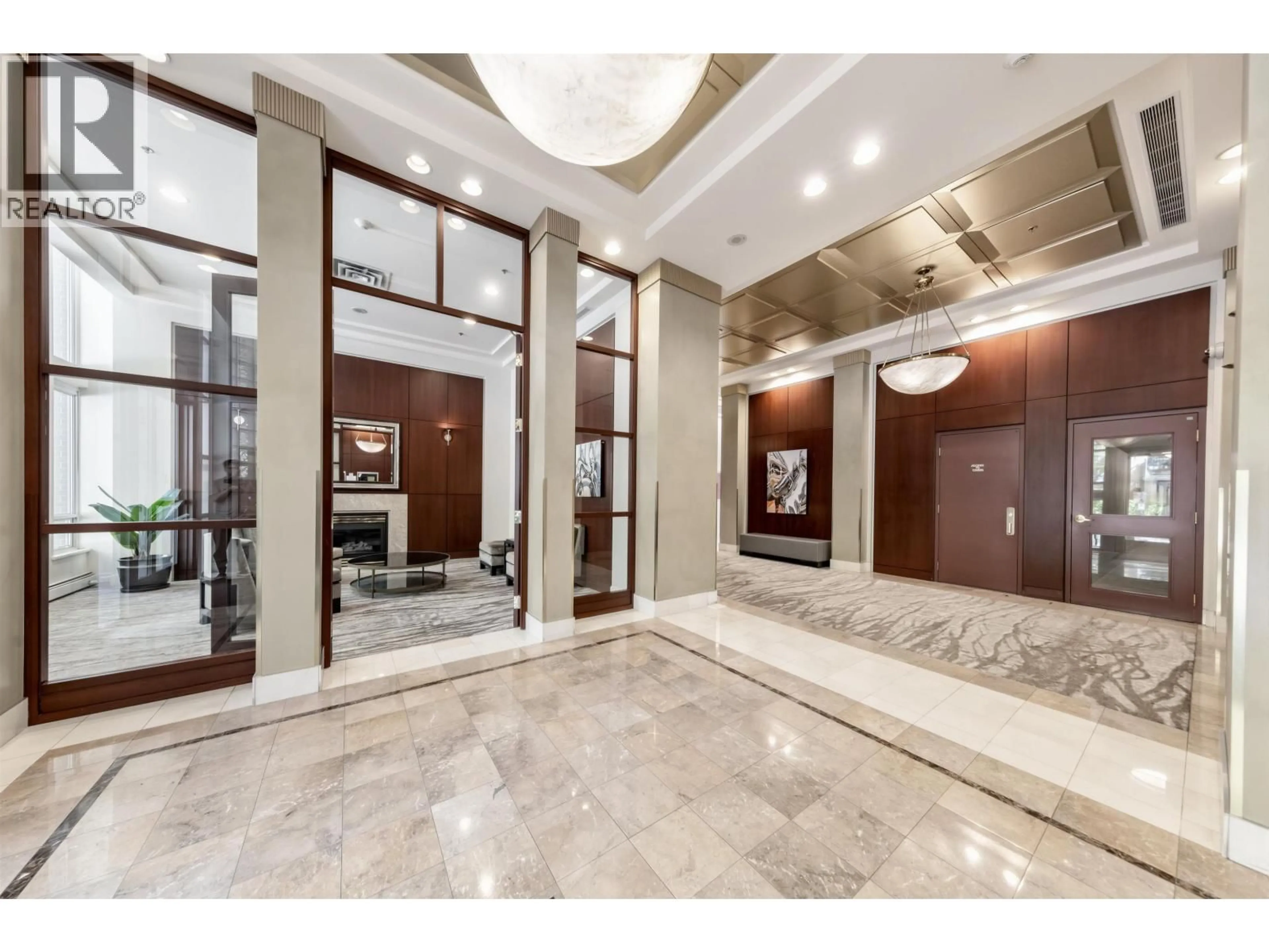 Lobby for 606 - 1288 MARINASIDE CRESCENT, Vancouver British Columbia V6Z2W5