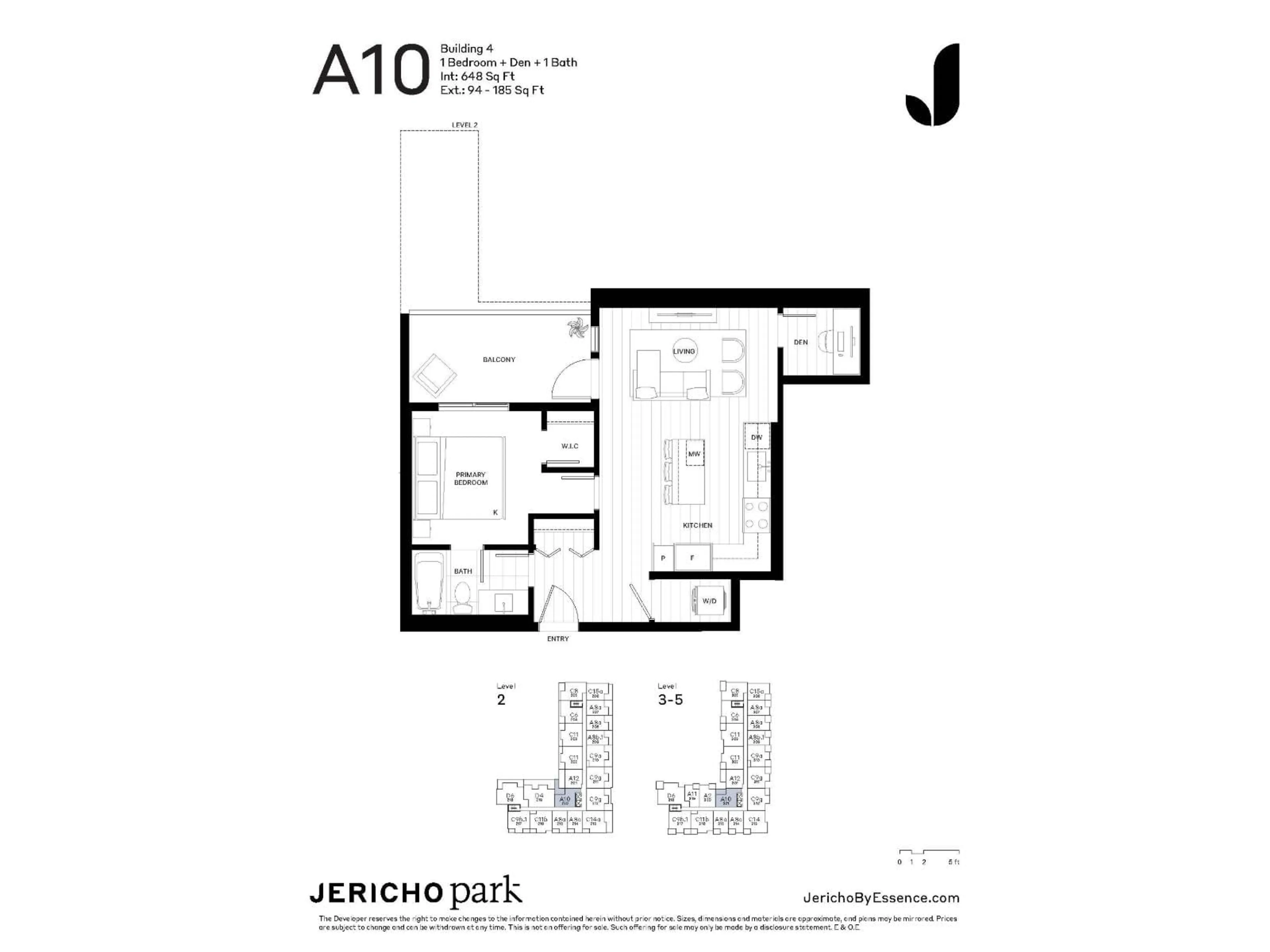 Floor plan for 421 - 7883 79A AVENUE, Langley British Columbia V0V0V0
