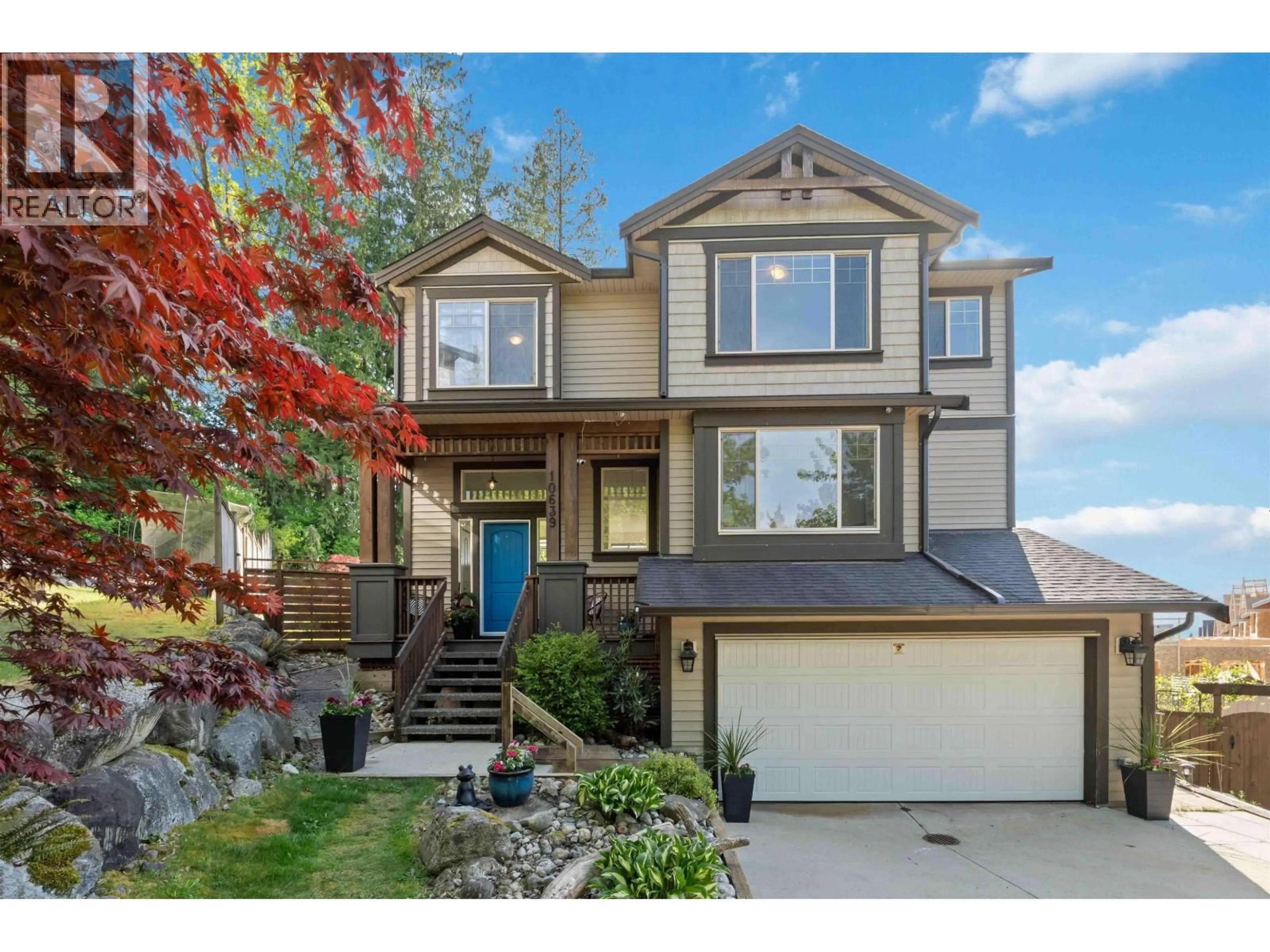 Home with vinyl exterior material, street for 10639 249 STREET, Maple Ridge British Columbia V2W0E1