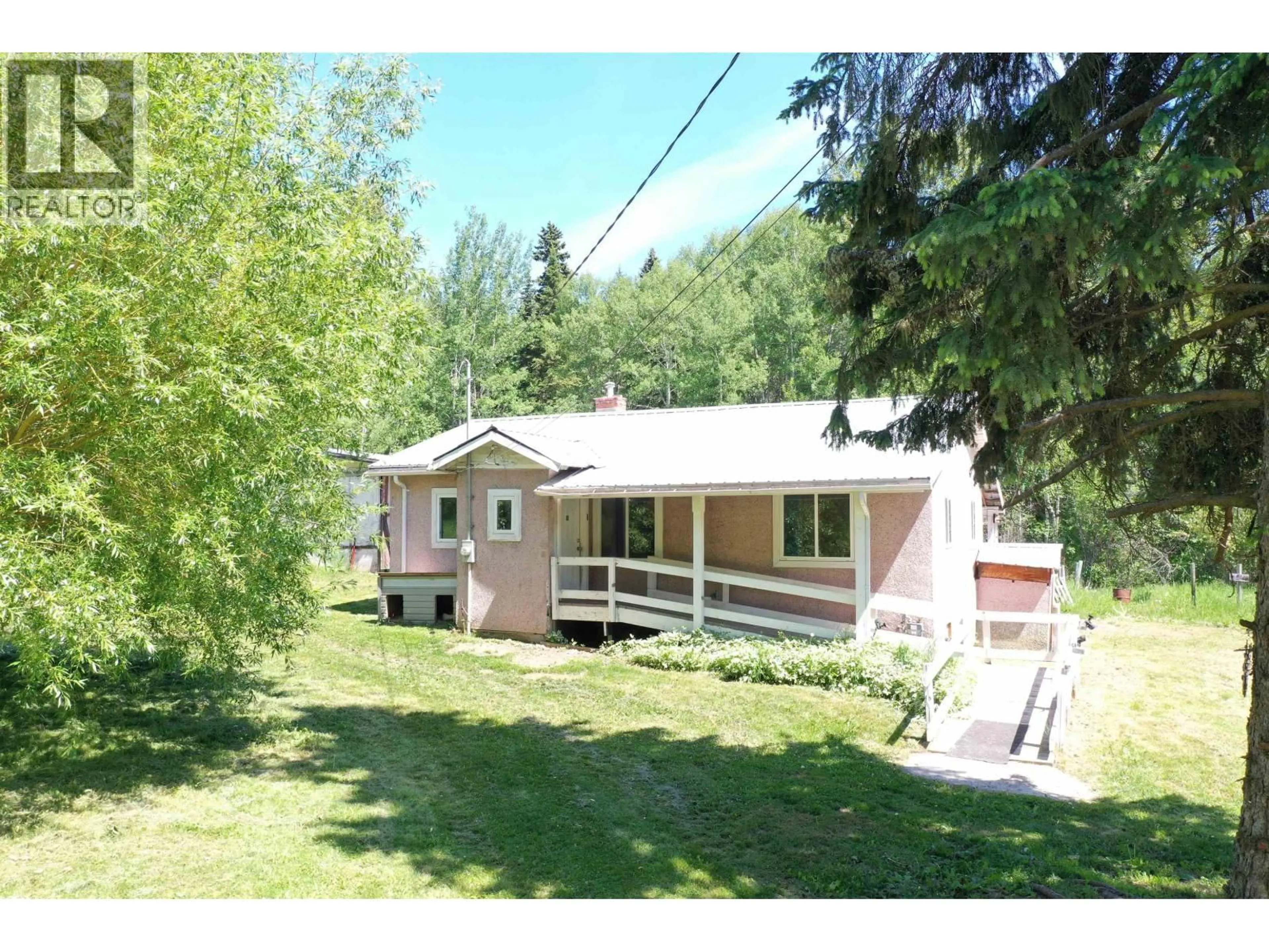 A pic from outside/outdoor area/front of a property/back of a property/a pic from drone, mountain view for 4480 QUESNEL-HIXON ROAD, Quesnel British Columbia V2J6Y9