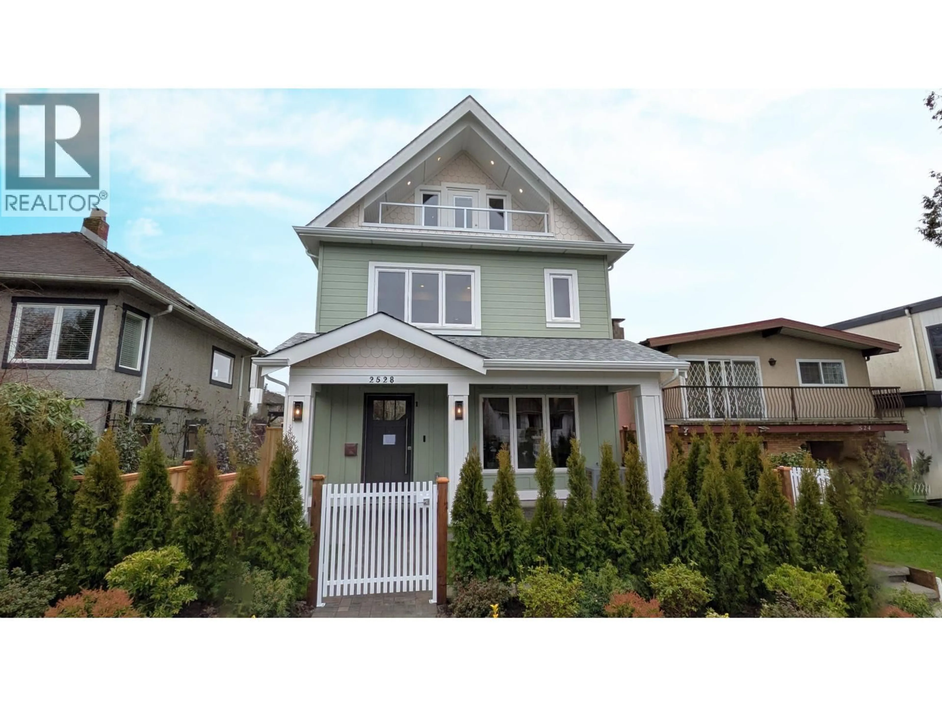 Home with vinyl exterior material, street for 1 - 2528 TURNER STREET, Vancouver British Columbia V5K2E8