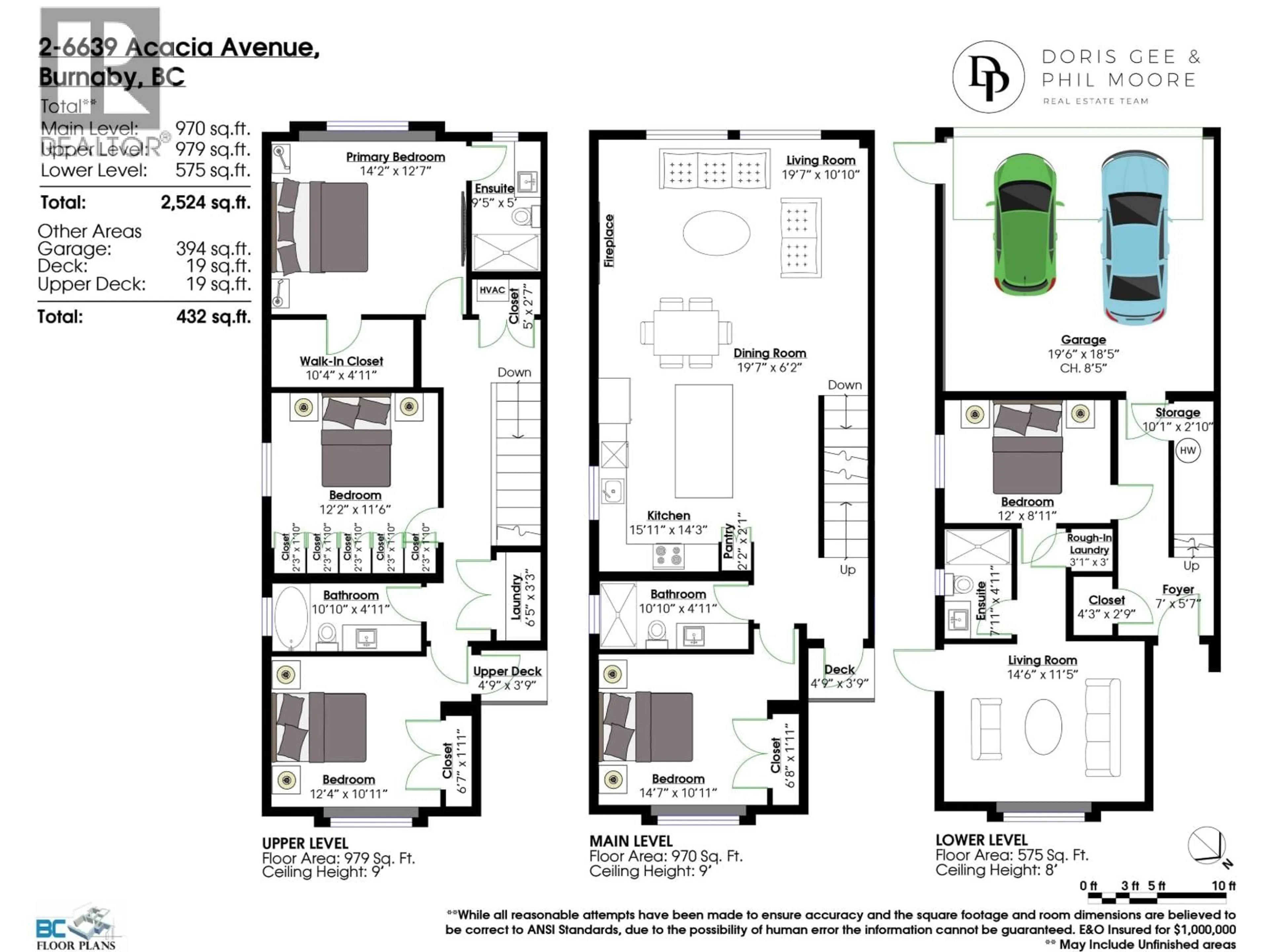 Floor plan for 2 - 6639 ACACIA AVENUE, Burnaby British Columbia V5E3J8