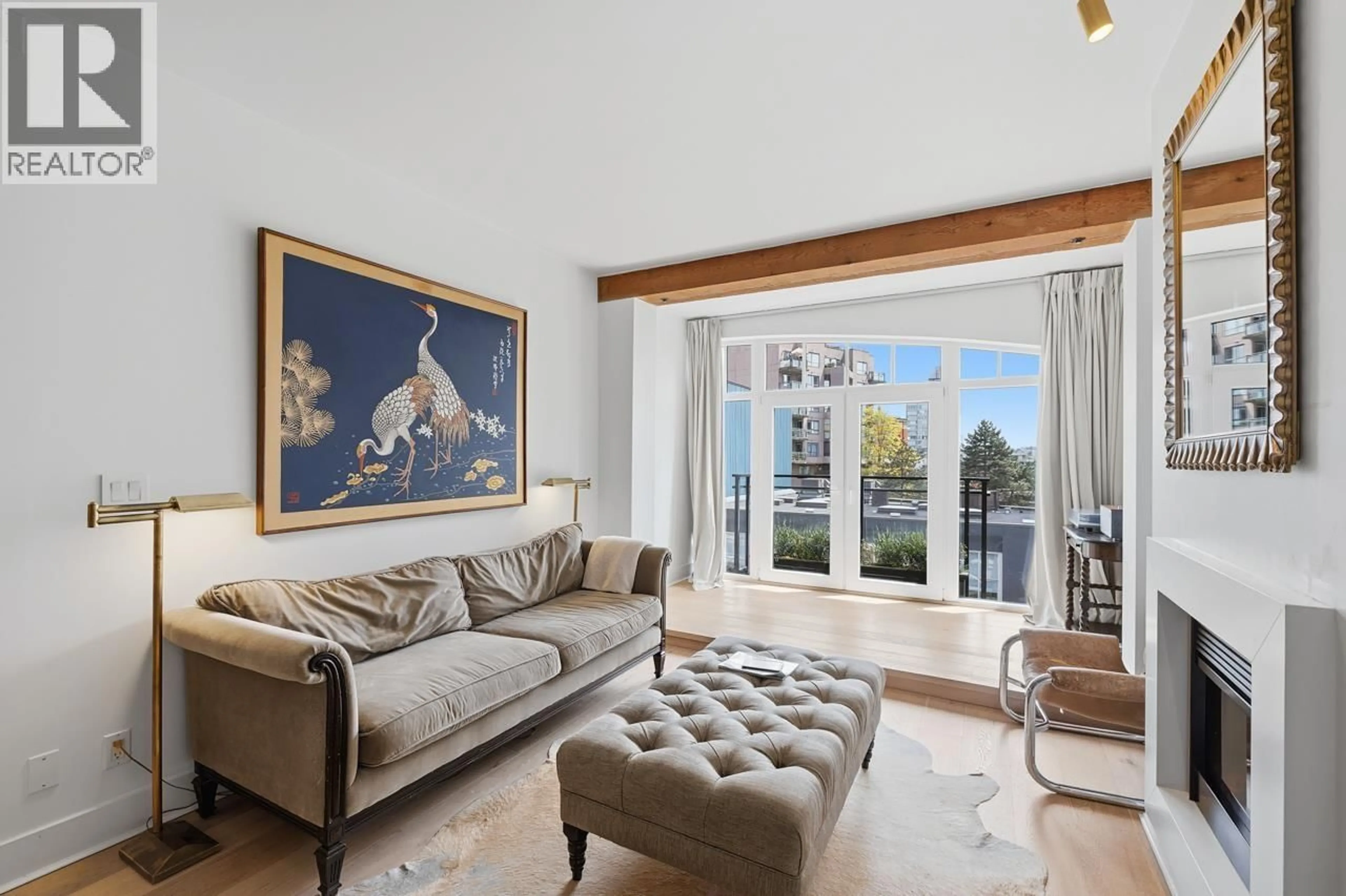Living room with furniture, unknown for 407 - 1275 HAMILTON STREET, Vancouver British Columbia V6B1E2