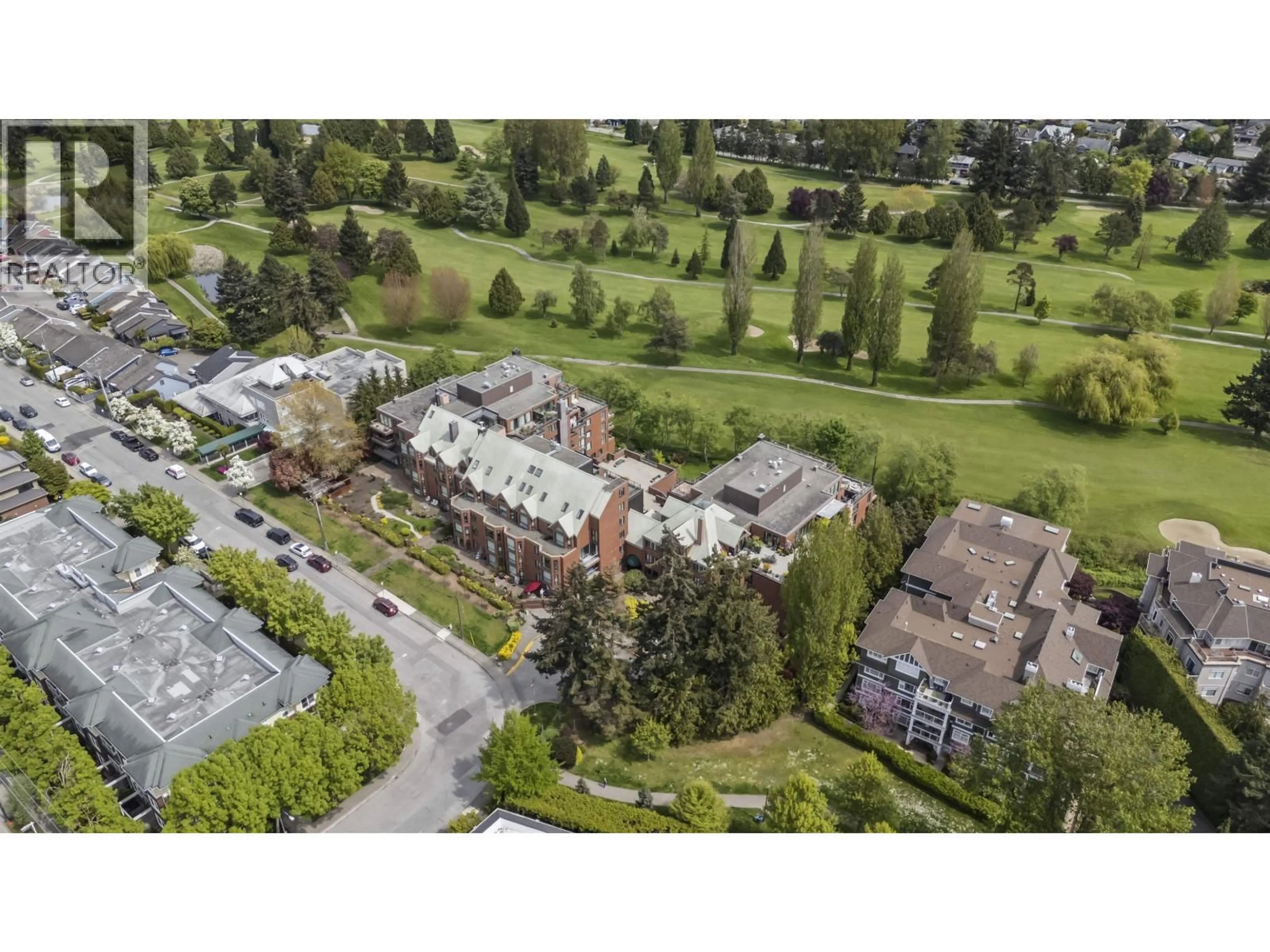 A pic from outside/outdoor area/front of a property/back of a property/a pic from drone, mountain view for 508 - 1350 VIEW CRESCENT, Delta British Columbia V4L2K3