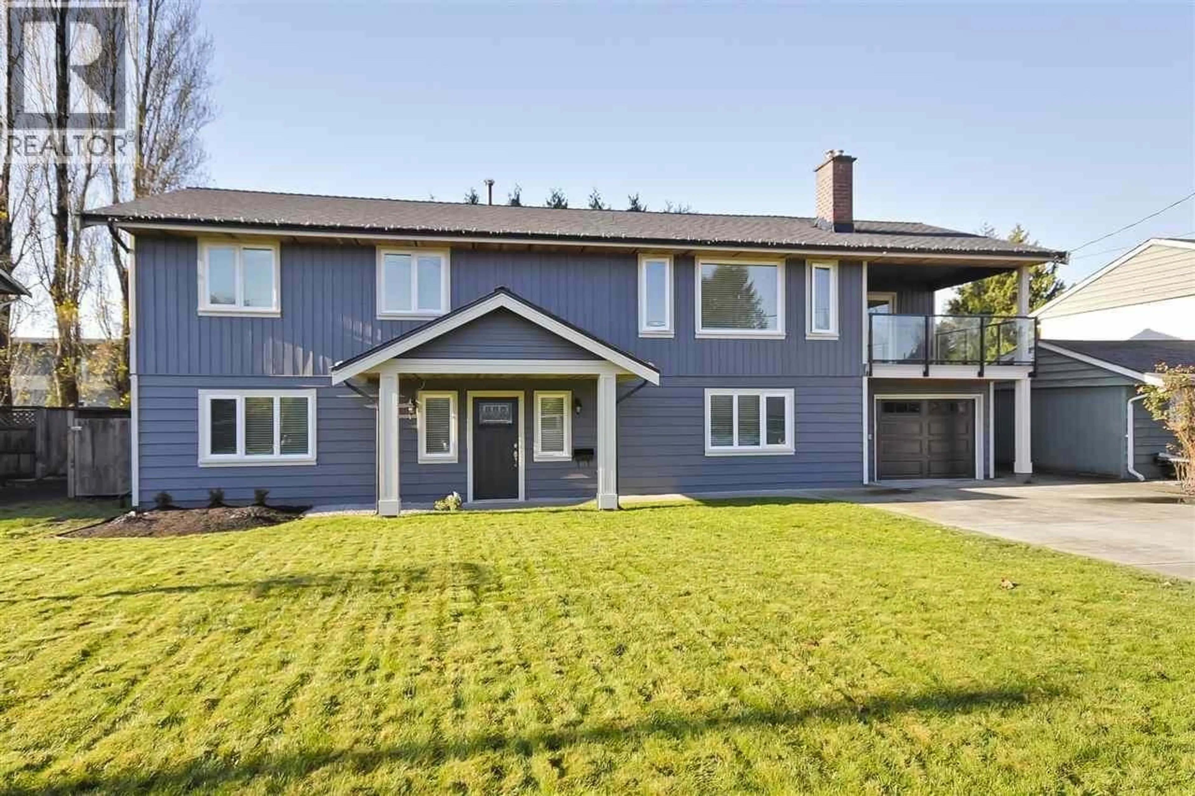 Home with vinyl exterior material, street for 5046 MASSEY DRIVE, Delta British Columbia V4K1B5