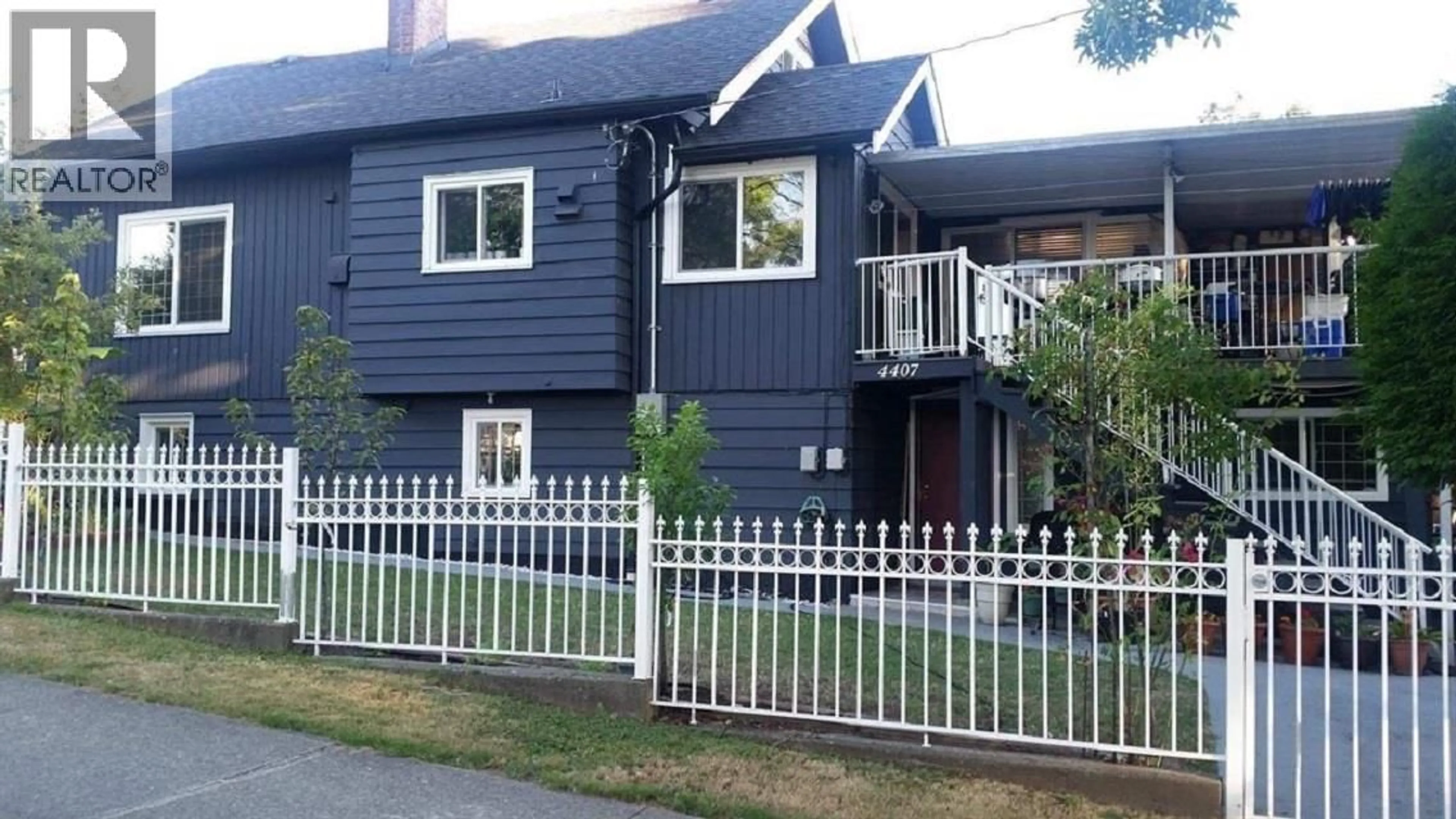 Home with vinyl exterior material, street for 4407 NANAIMO STREET, Vancouver British Columbia V5N5J2