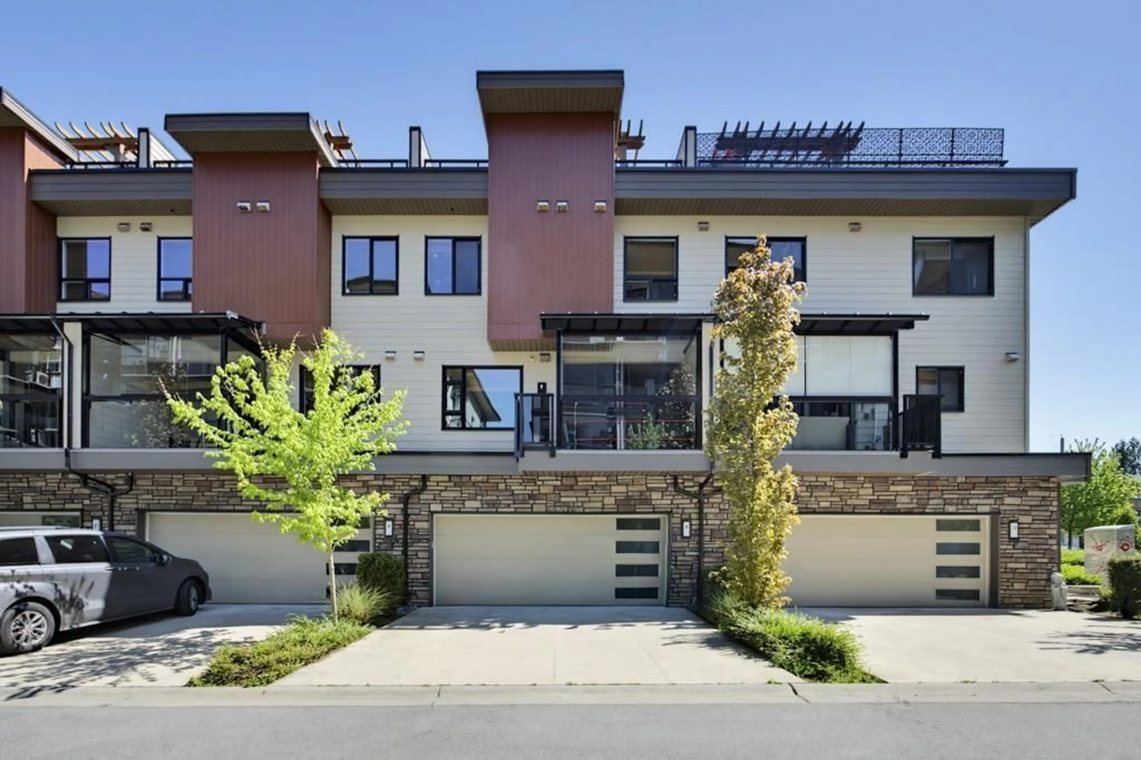 Home with brick exterior material, street for 9 - 8567 204 STREET, Langley British Columbia V2Y3R2