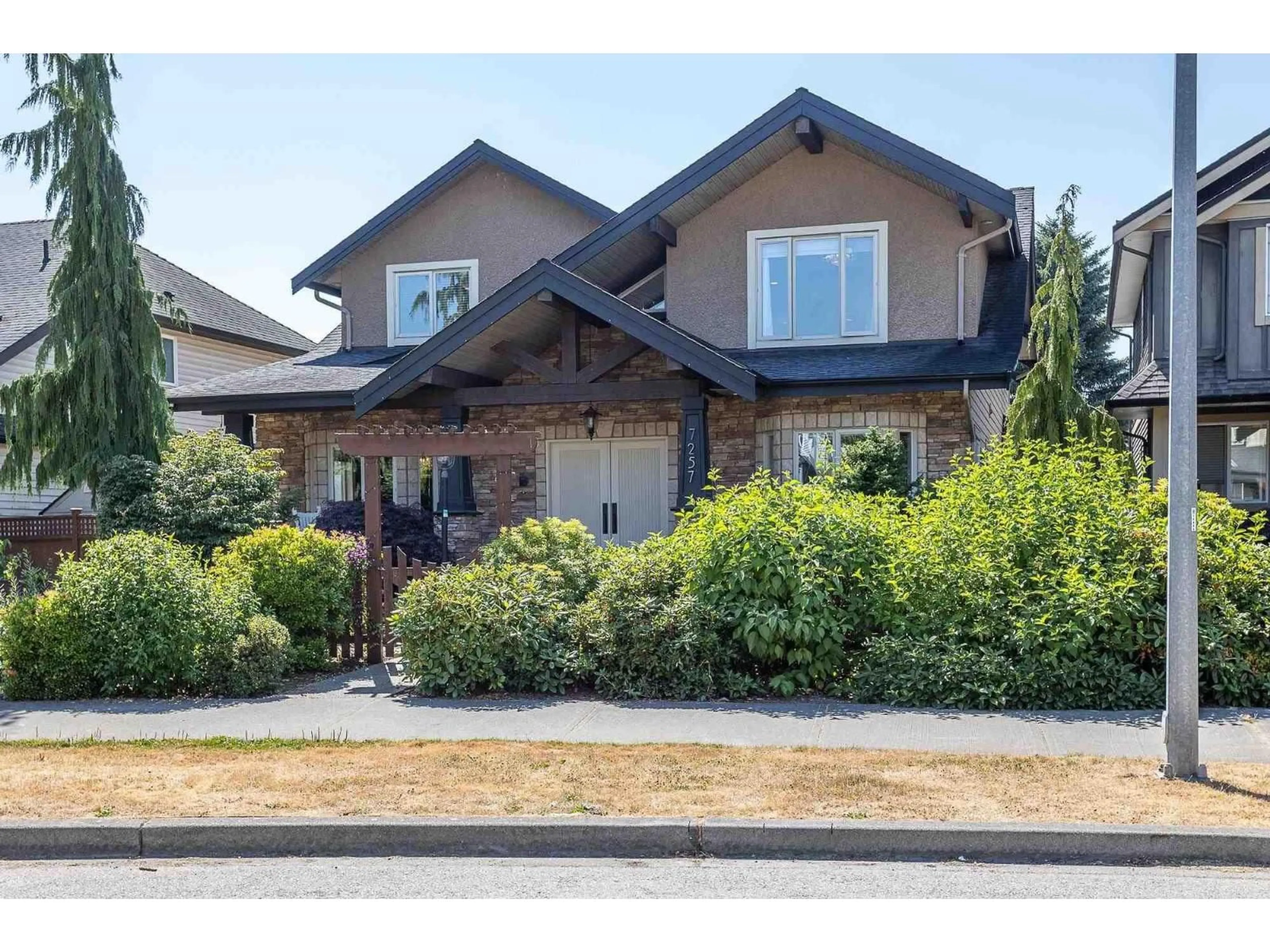 Home with brick exterior material, street for 7257 197B STREET, Langley British Columbia V2Y3H7