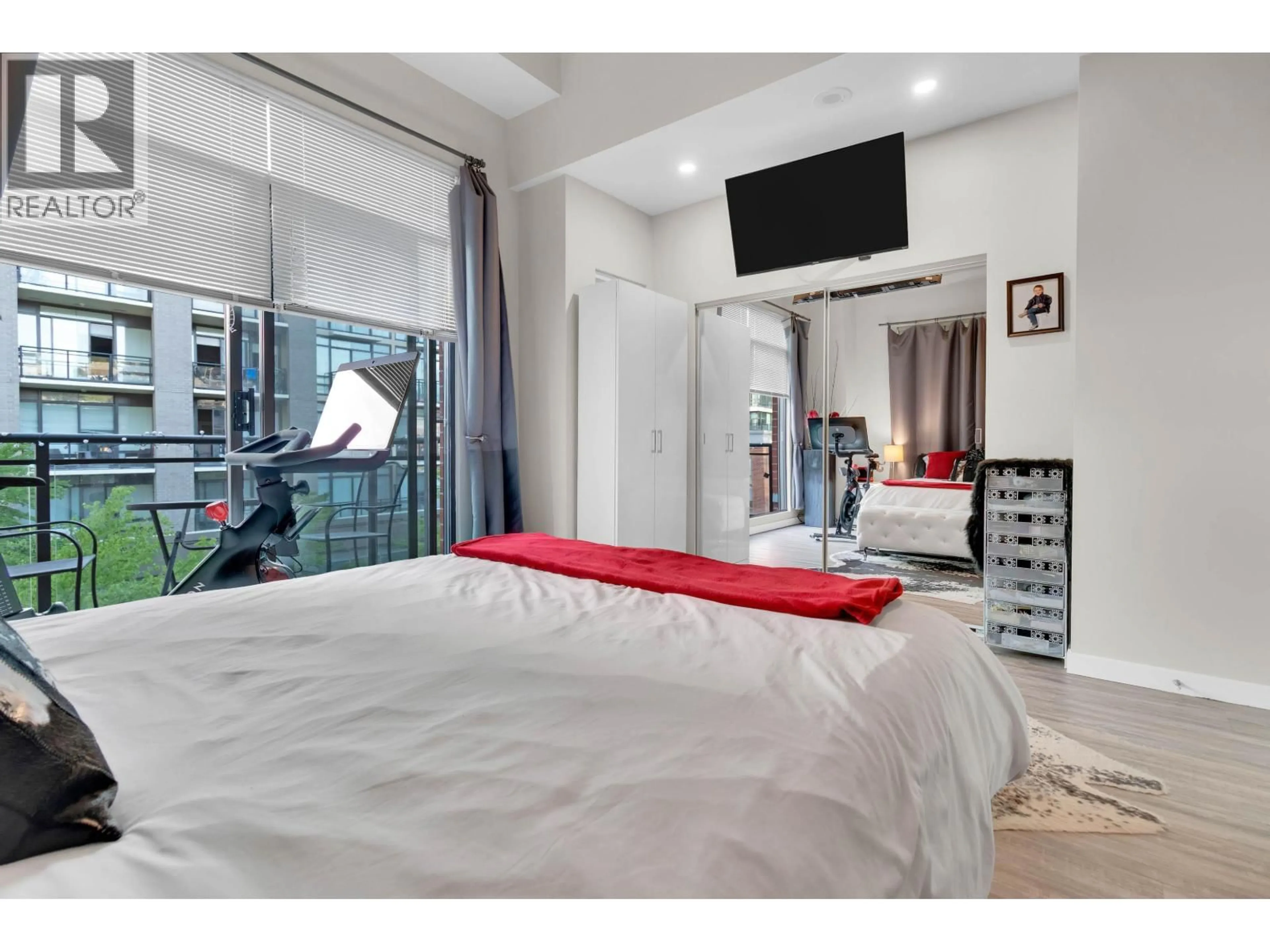 Bedroom with bed, unknown for 13 - 130 BREW STREET, Port Moody British Columbia V3H0E3