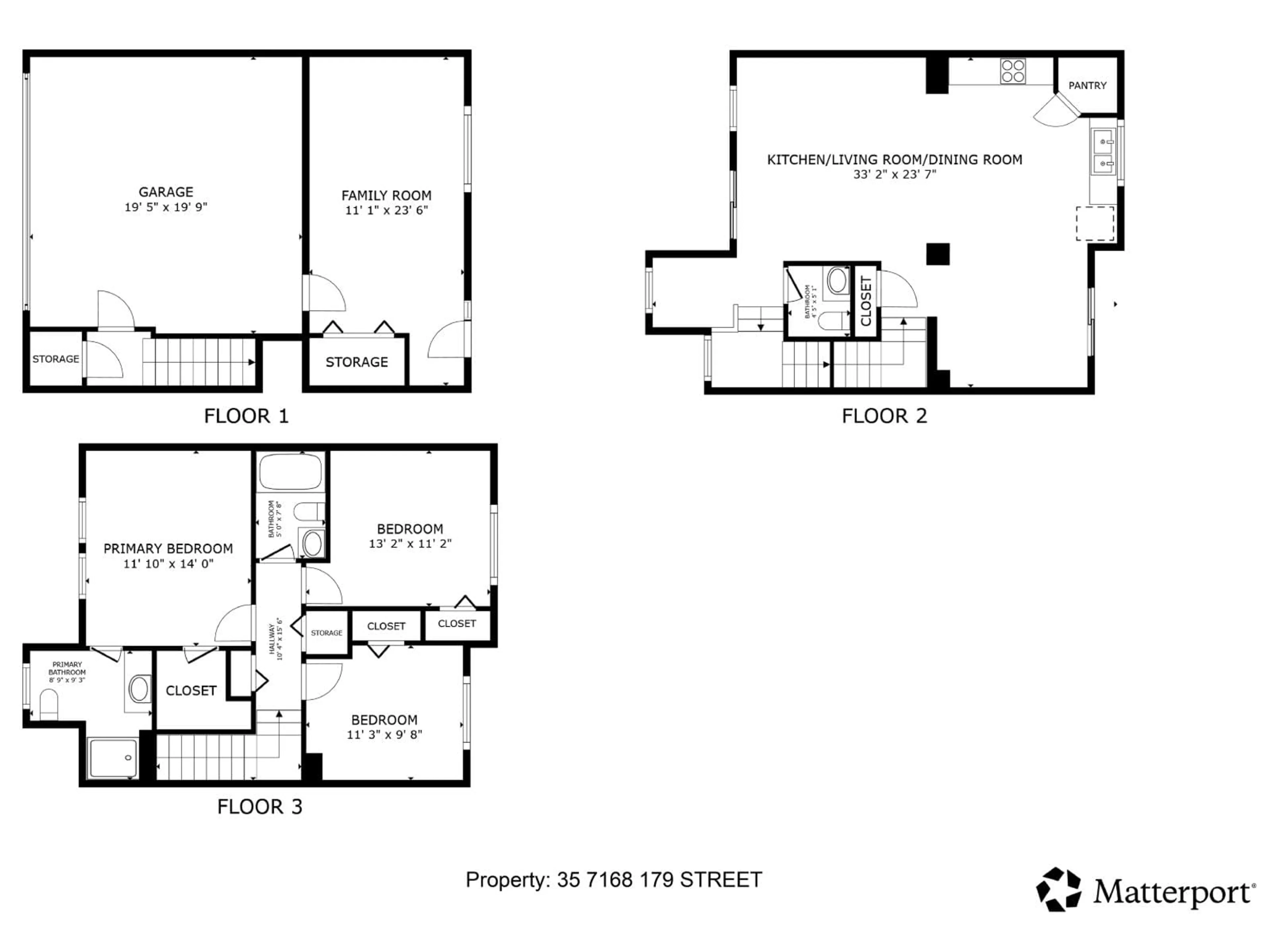 Floor plan for 35 - 7168 179 STREET, Surrey British Columbia V3S8C5
