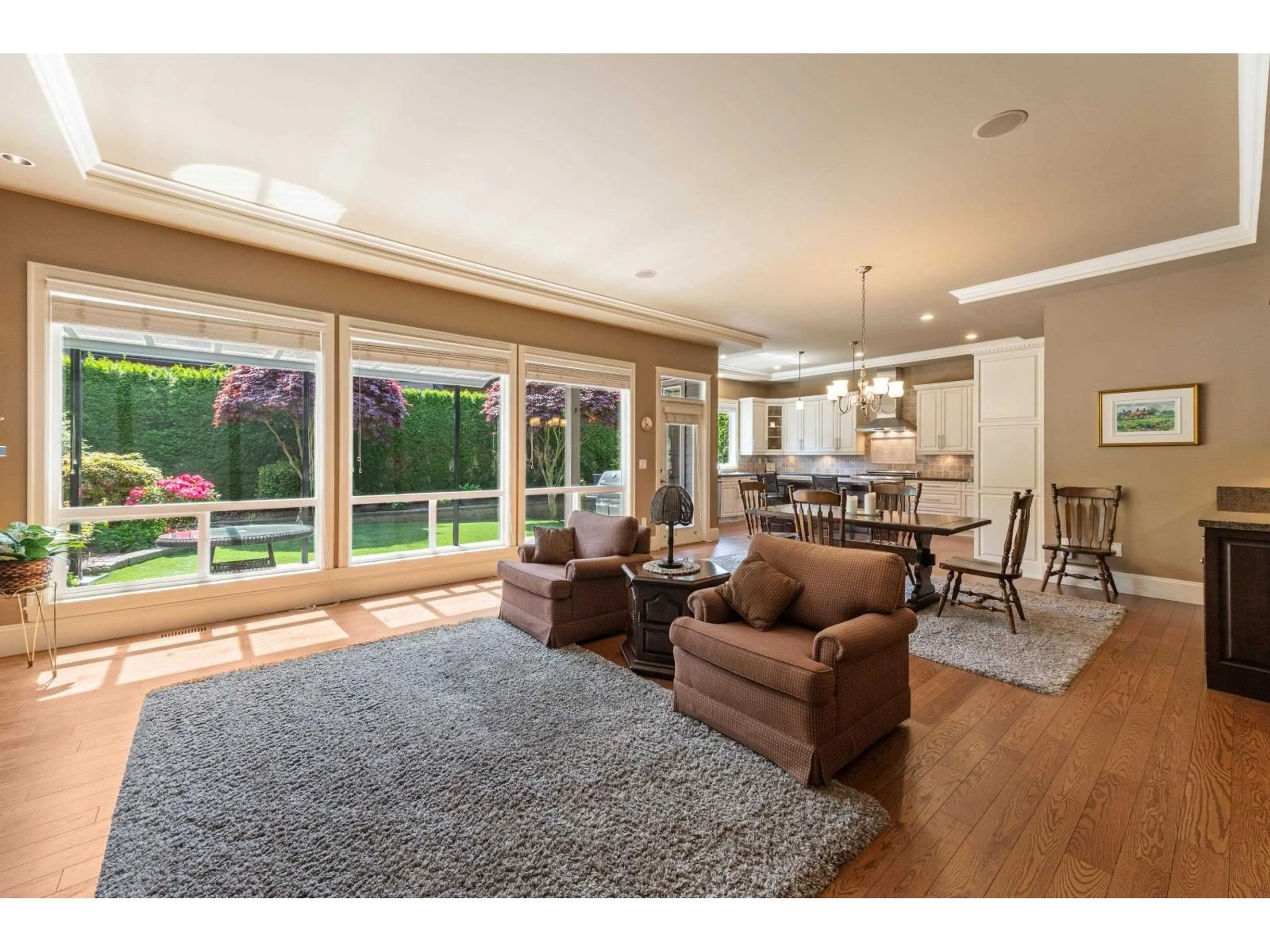 Open concept kitchen, wood/laminate floor for 16254 26B AVENUE, Surrey British Columbia V3S6Z2
