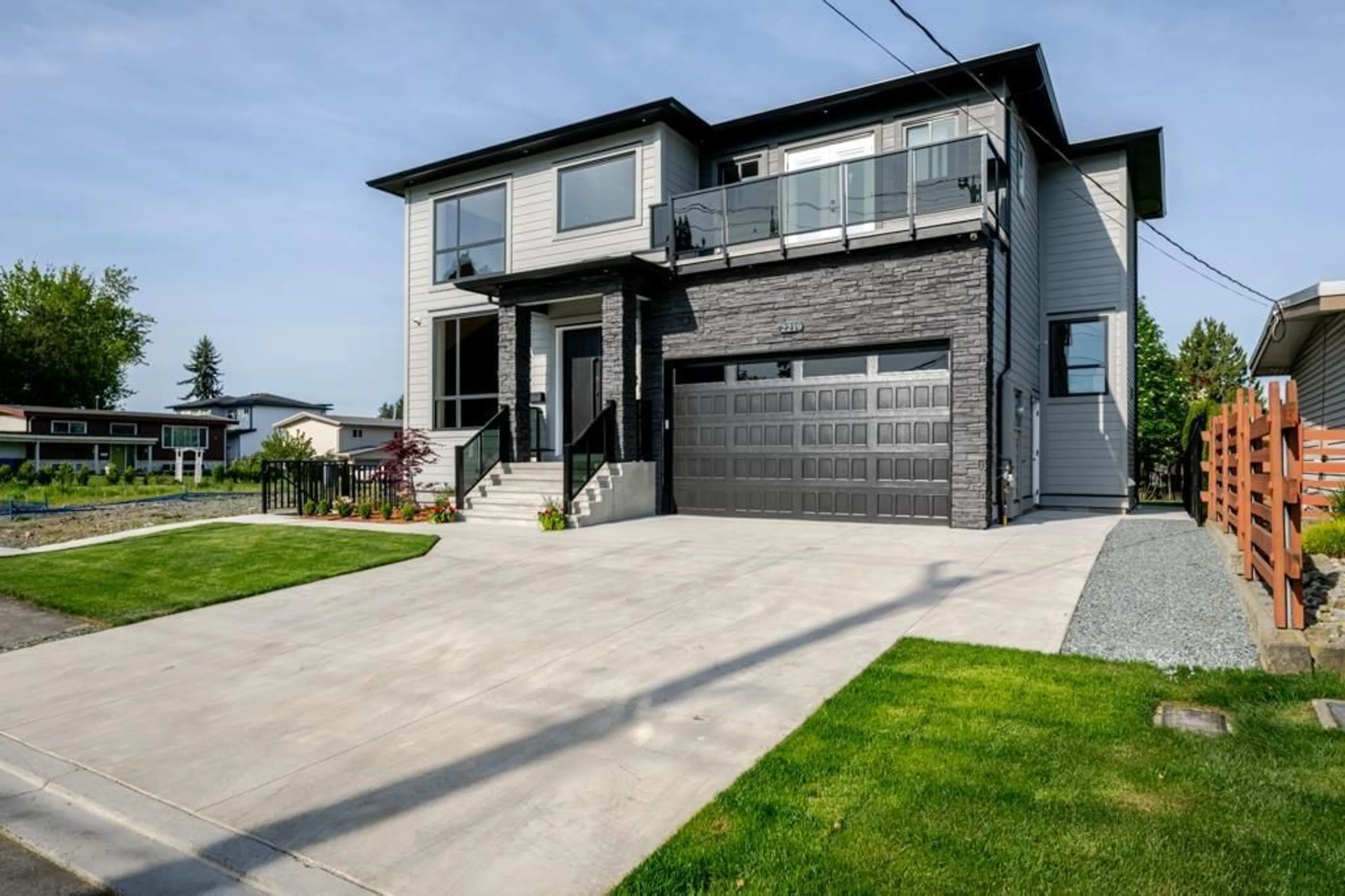 Home with brick exterior material, street for 2219 LYNDEN STREET, Abbotsford British Columbia V2T3B8