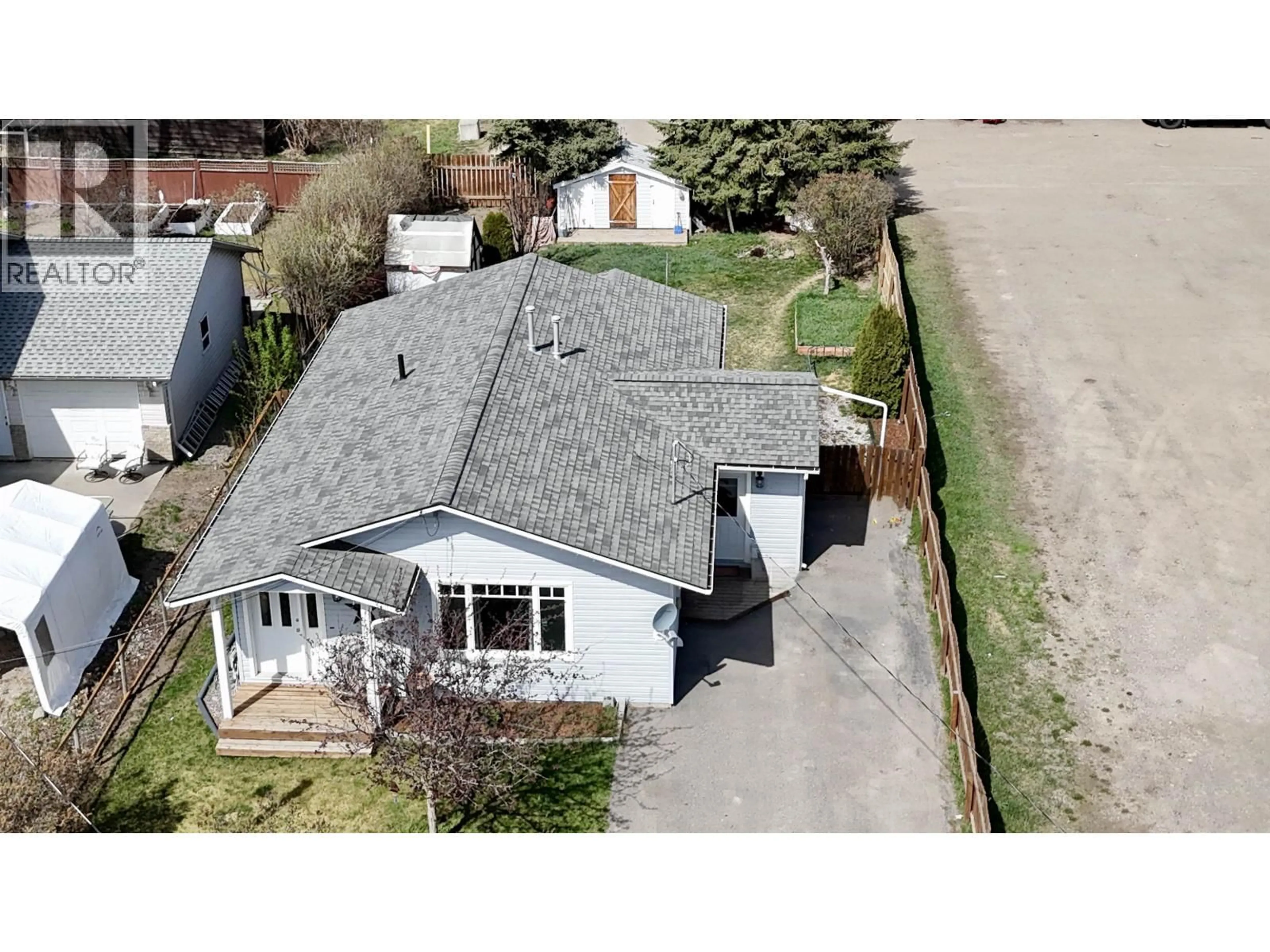 A pic from outside/outdoor area/front of a property/back of a property/a pic from drone, street for 473 CONNAUGHT STREET, Vanderhoof British Columbia V0J3A0