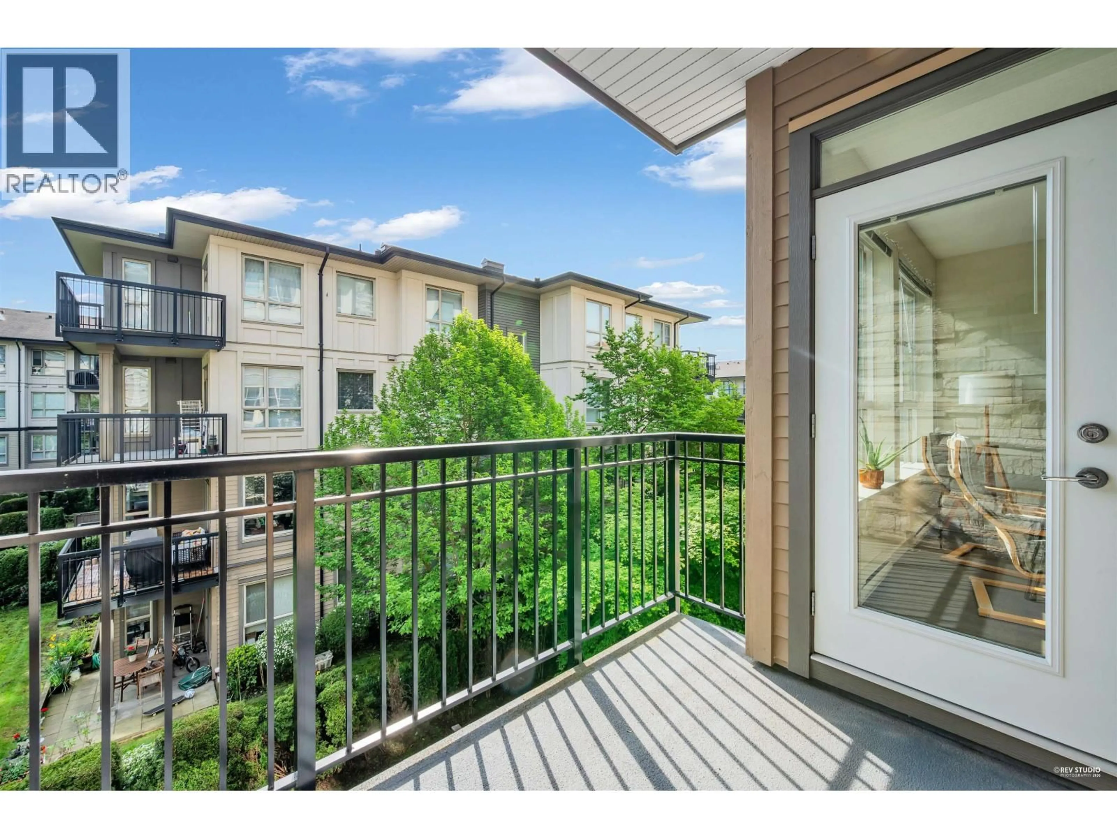 Balcony in the apartment, unknown for 307 - 1152 WINDSOR MEWS, Coquitlam British Columbia V3B0N1