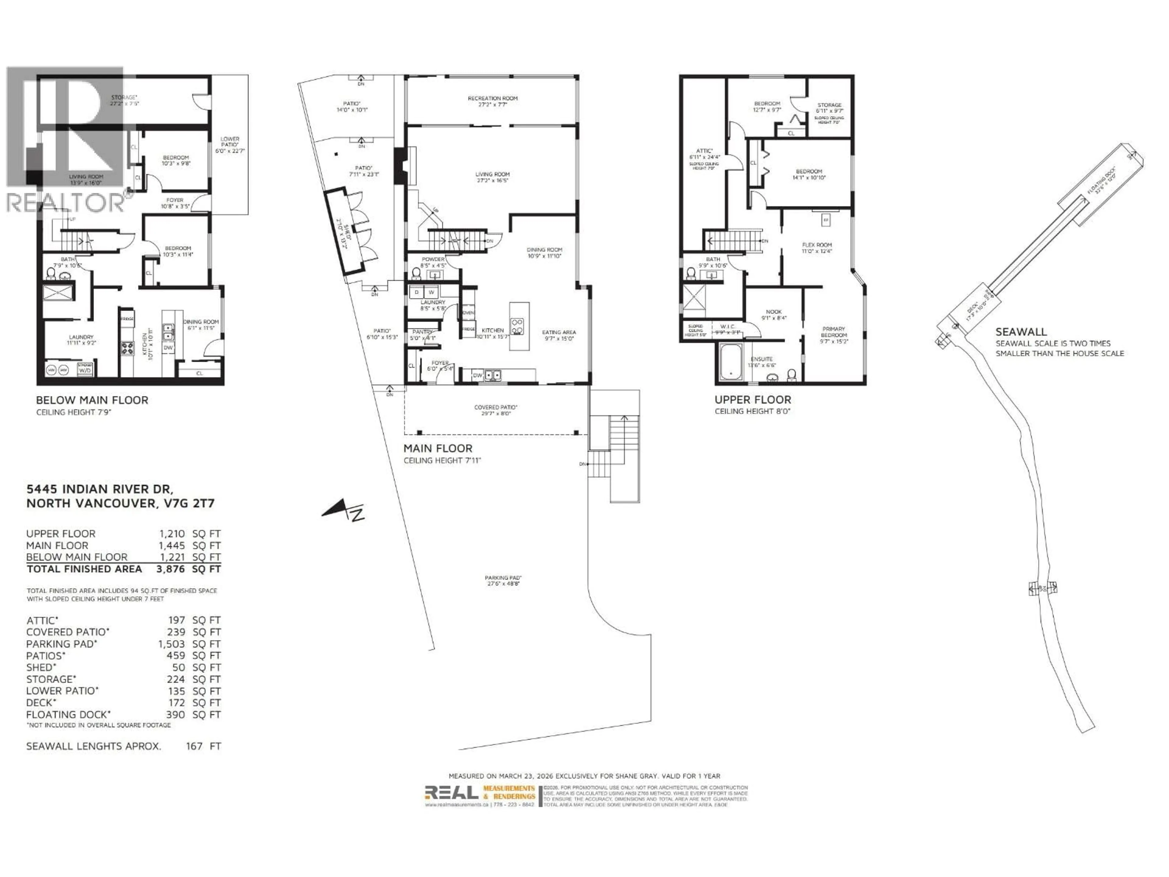 Floor plan for 5445 INDIAN RIVER DRIVE, North Vancouver British Columbia V7G2T7