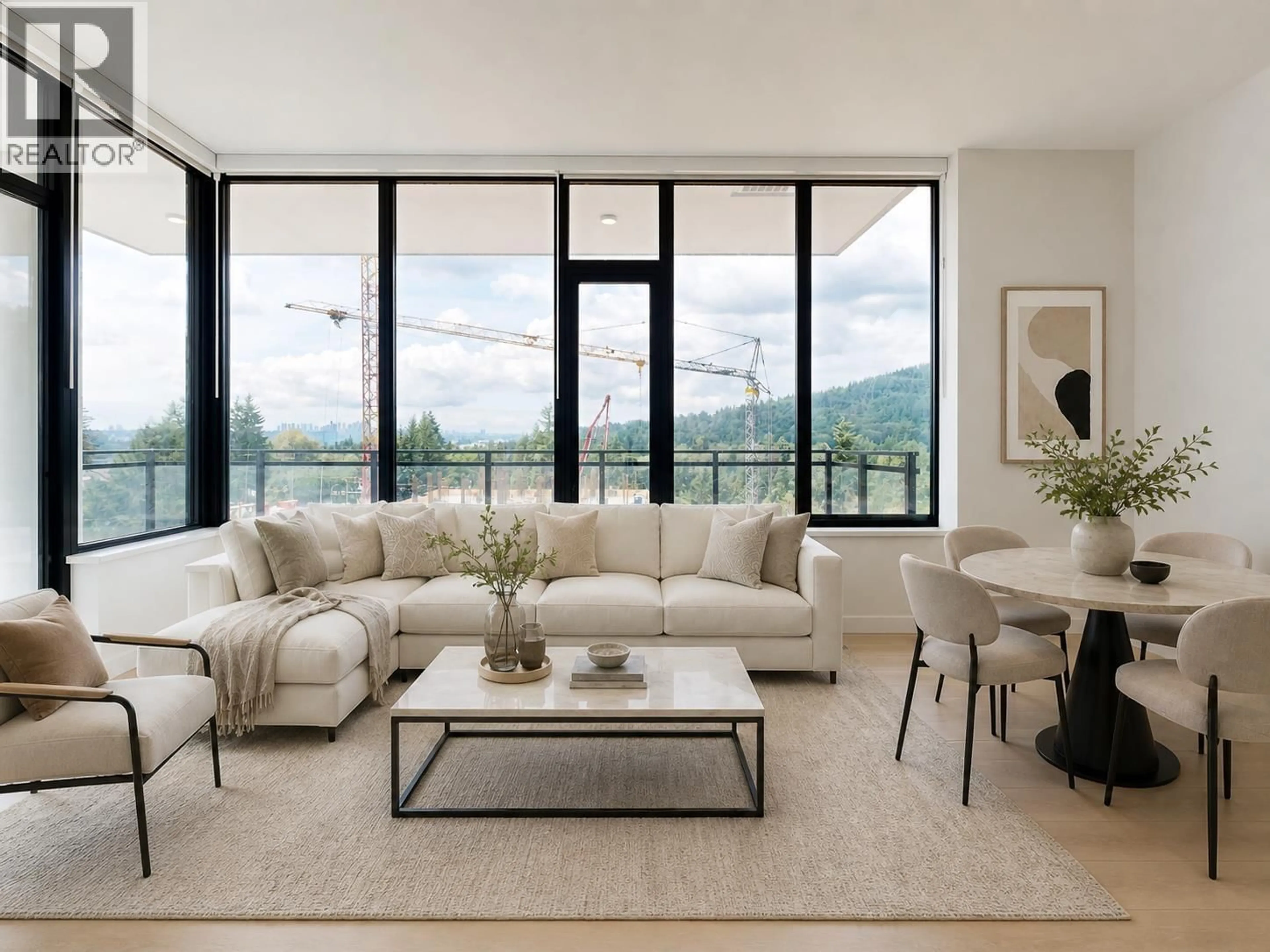 Living room with furniture, unknown for 902 - 626 CLAREMONT STREET, Coquitlam British Columbia V3J3T4